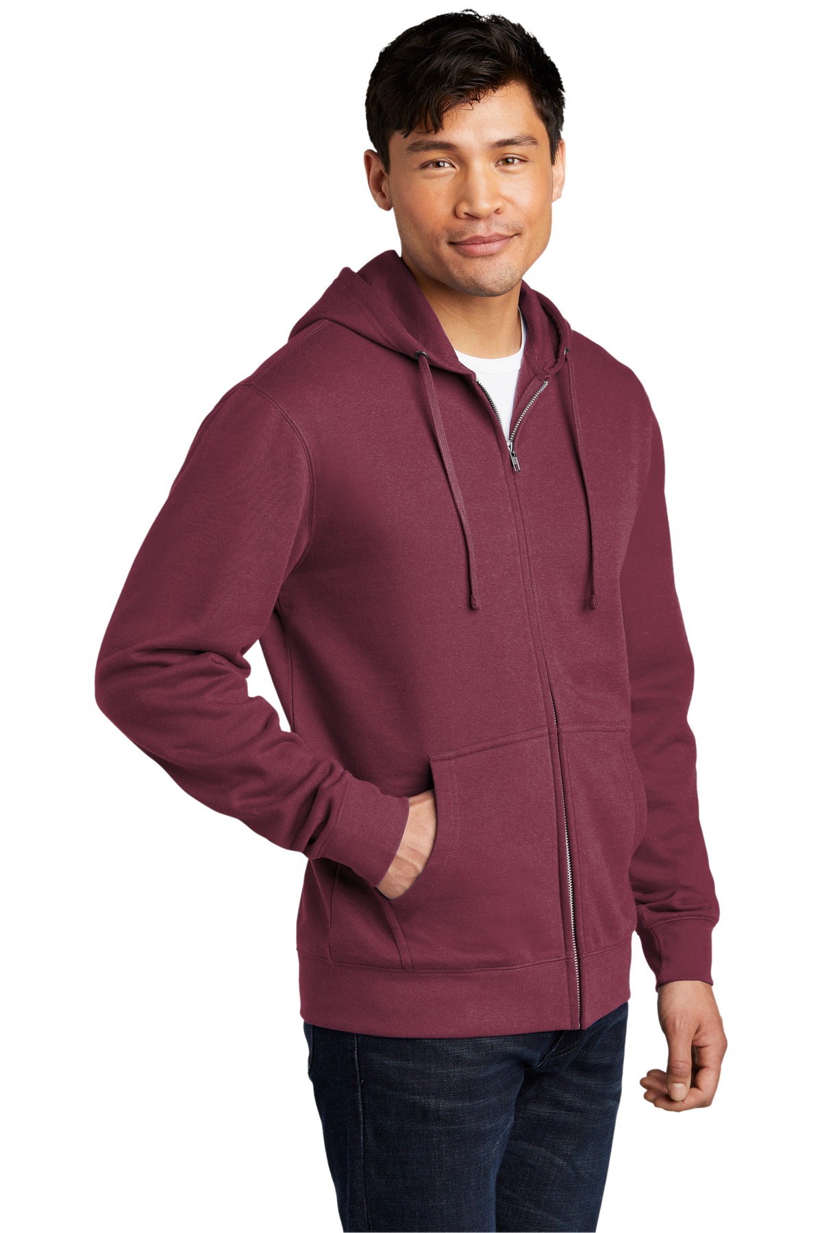 District V.I.T. Fleece Full-Zip Hoodie DT6102