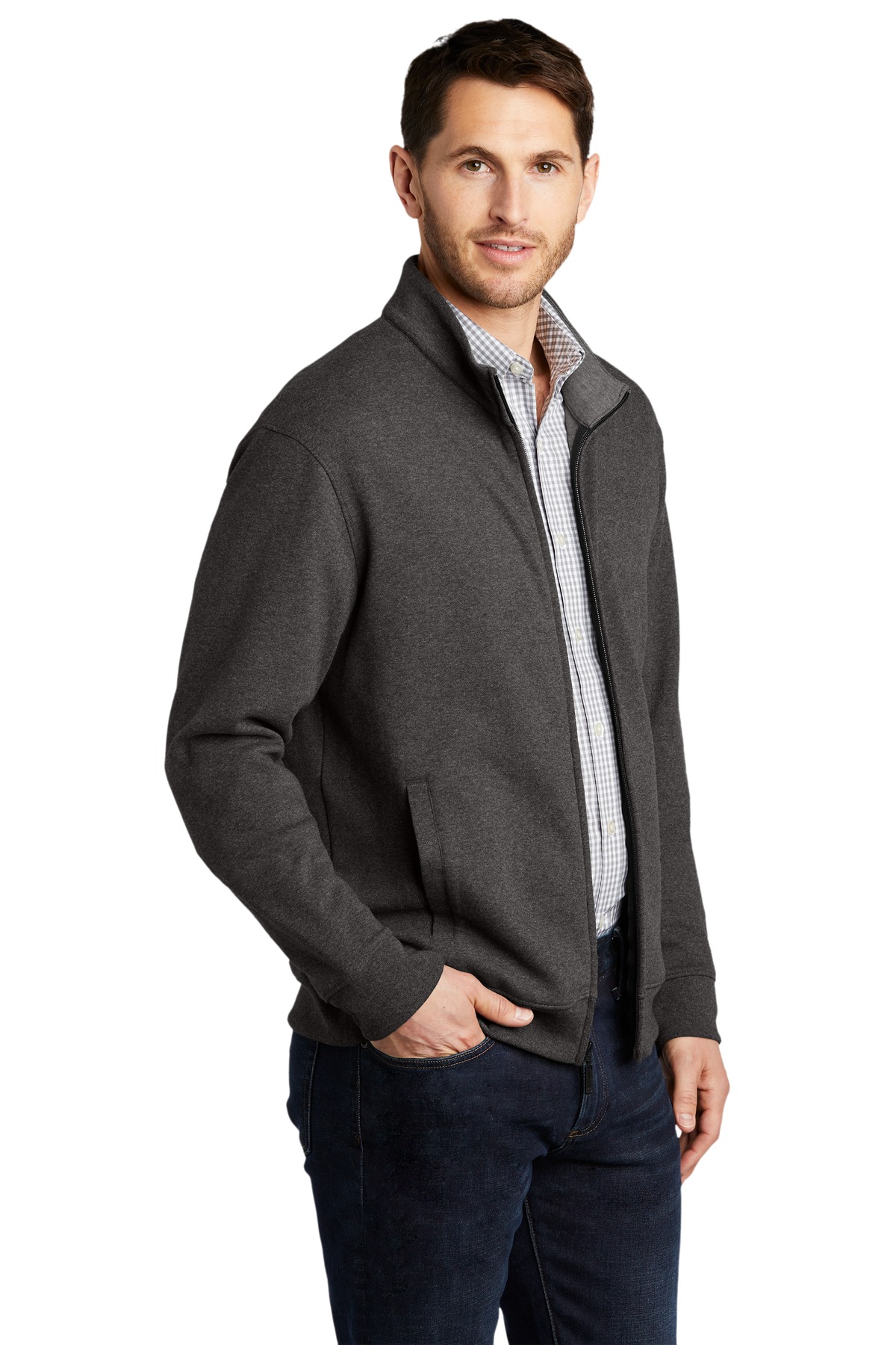 Port Authority Interlock Full-Zip. K809