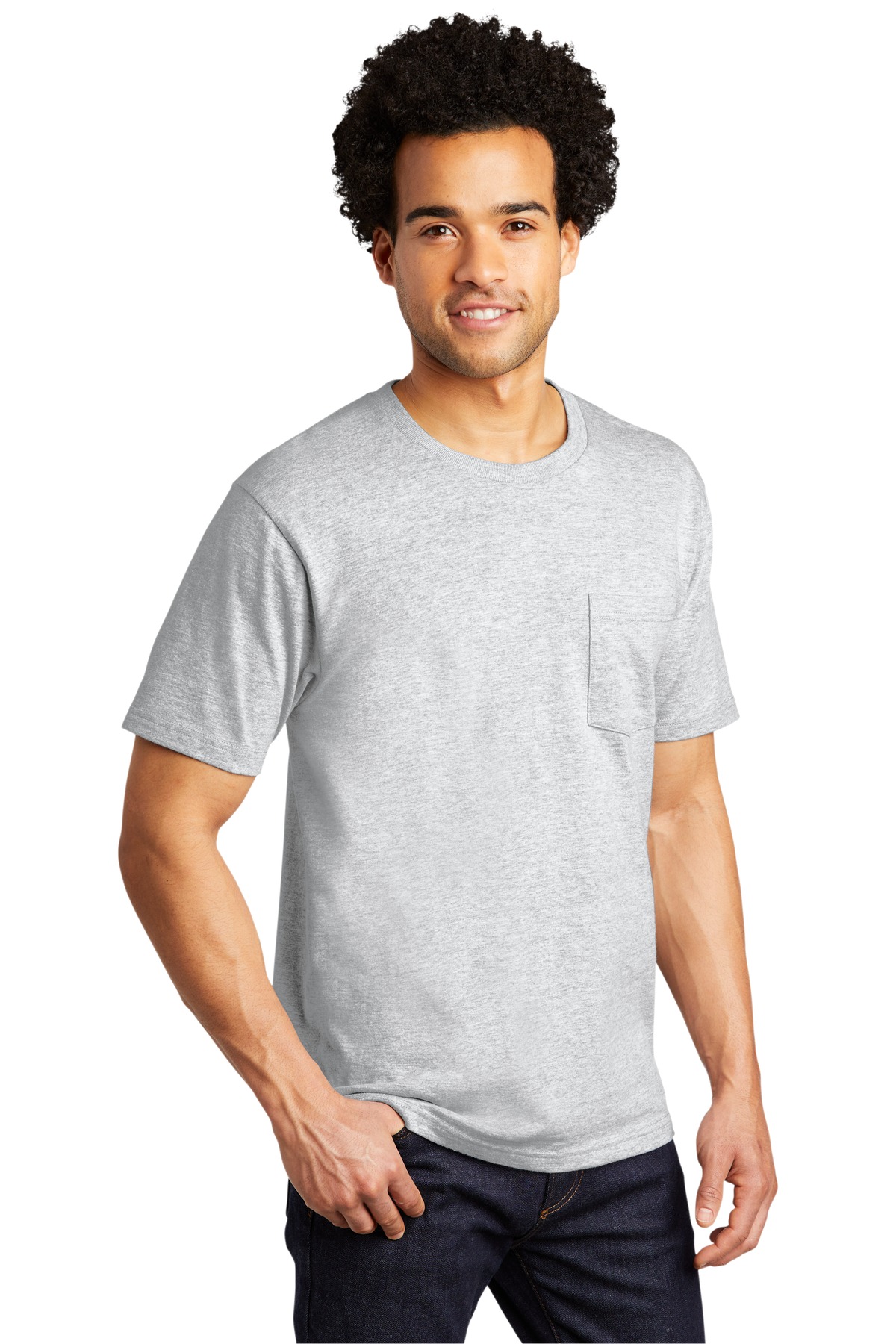 Port & Co Bouncer Pocket Tee PC600P