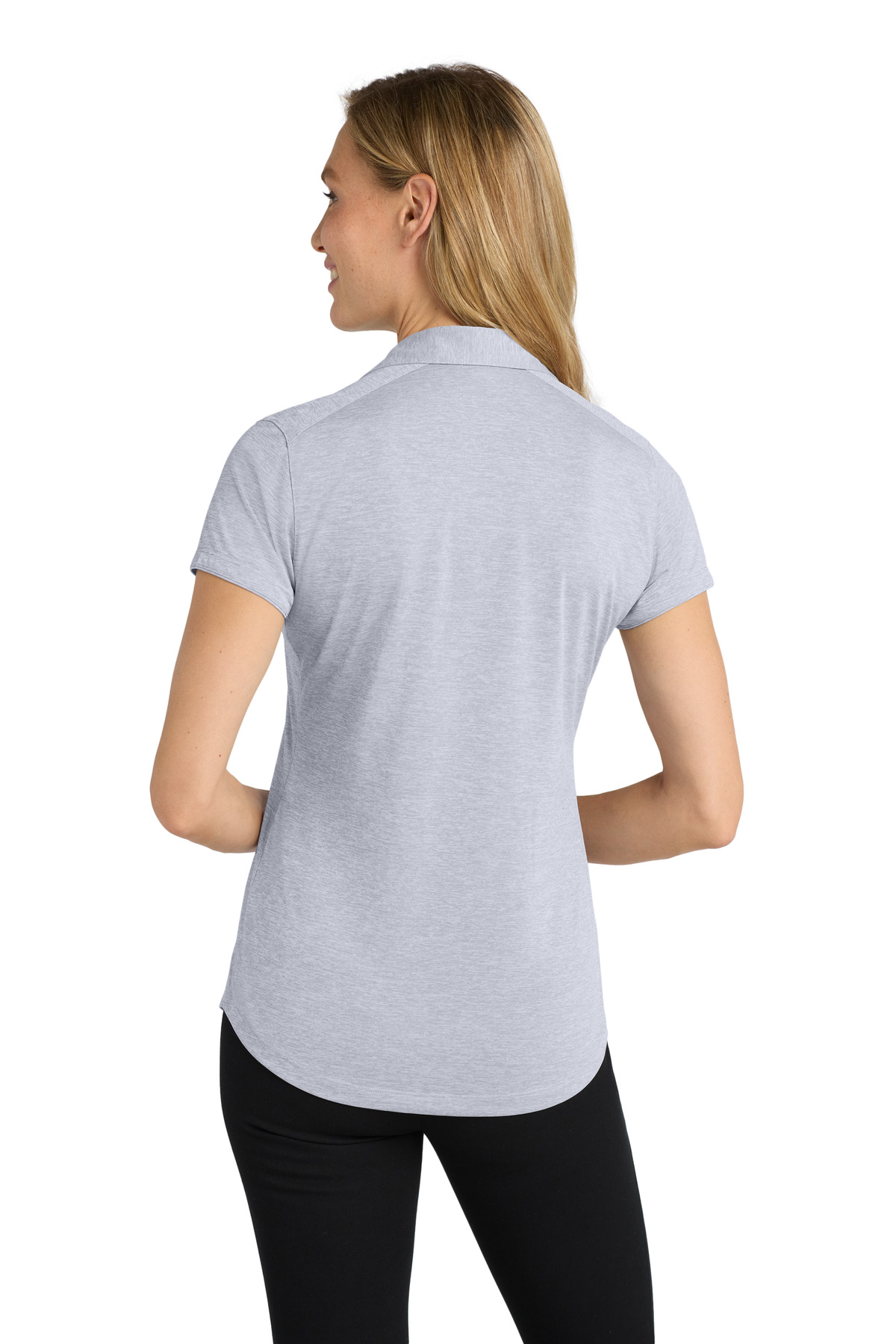 Port Authority Women's Digi Heather Performance Polo. L574