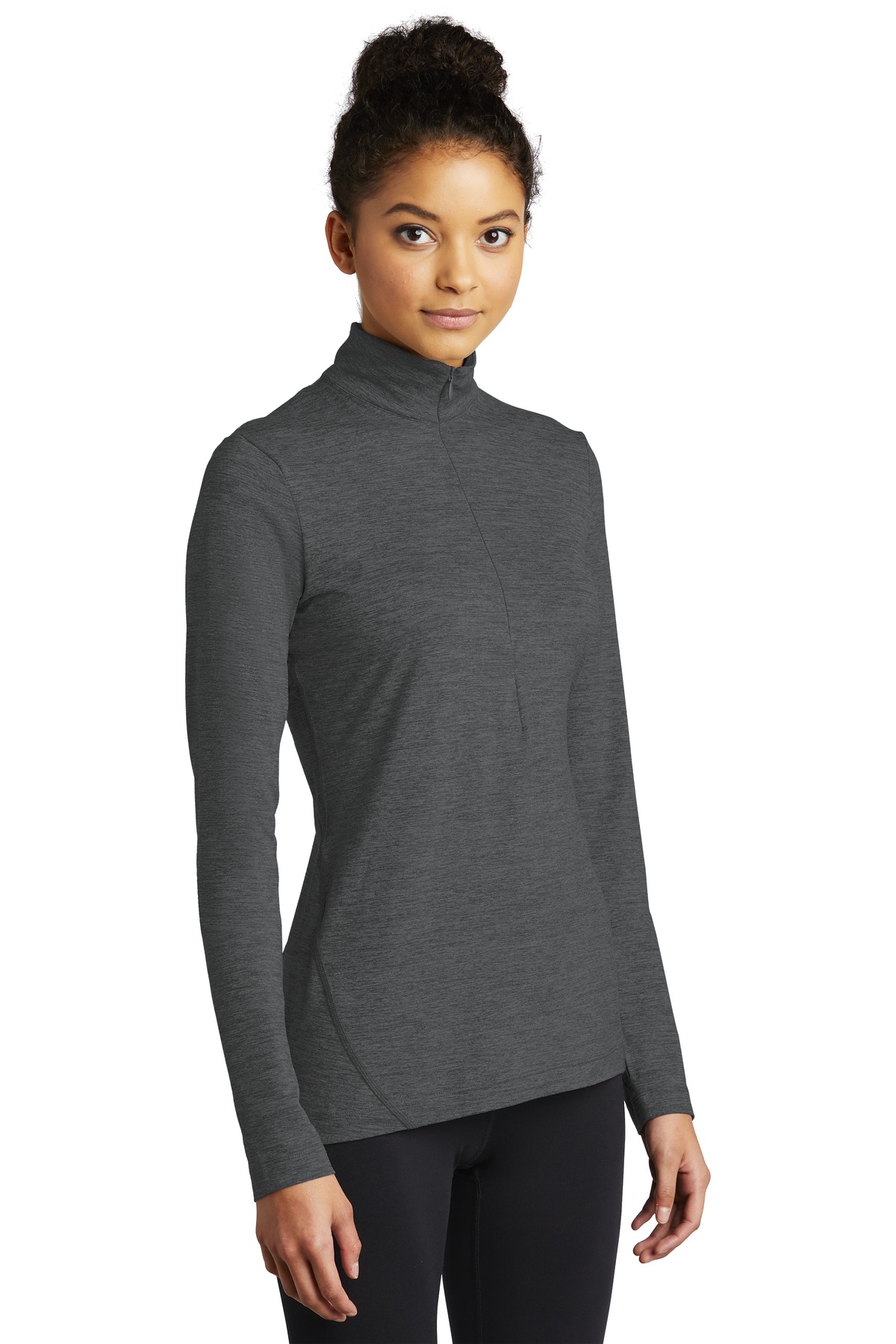 Sport-Tek Women's Exchange 1.5 Long Sleeve 1/2-Zip LST711