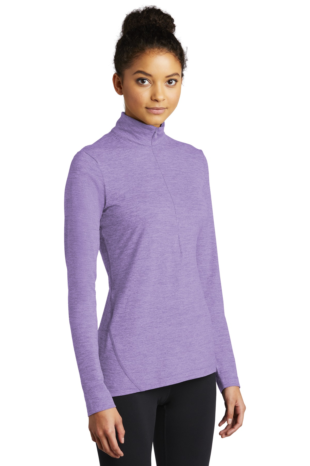 Sport-Tek Ladies Exchange 1.5 Long Sleeve 1/2-Zip LST711