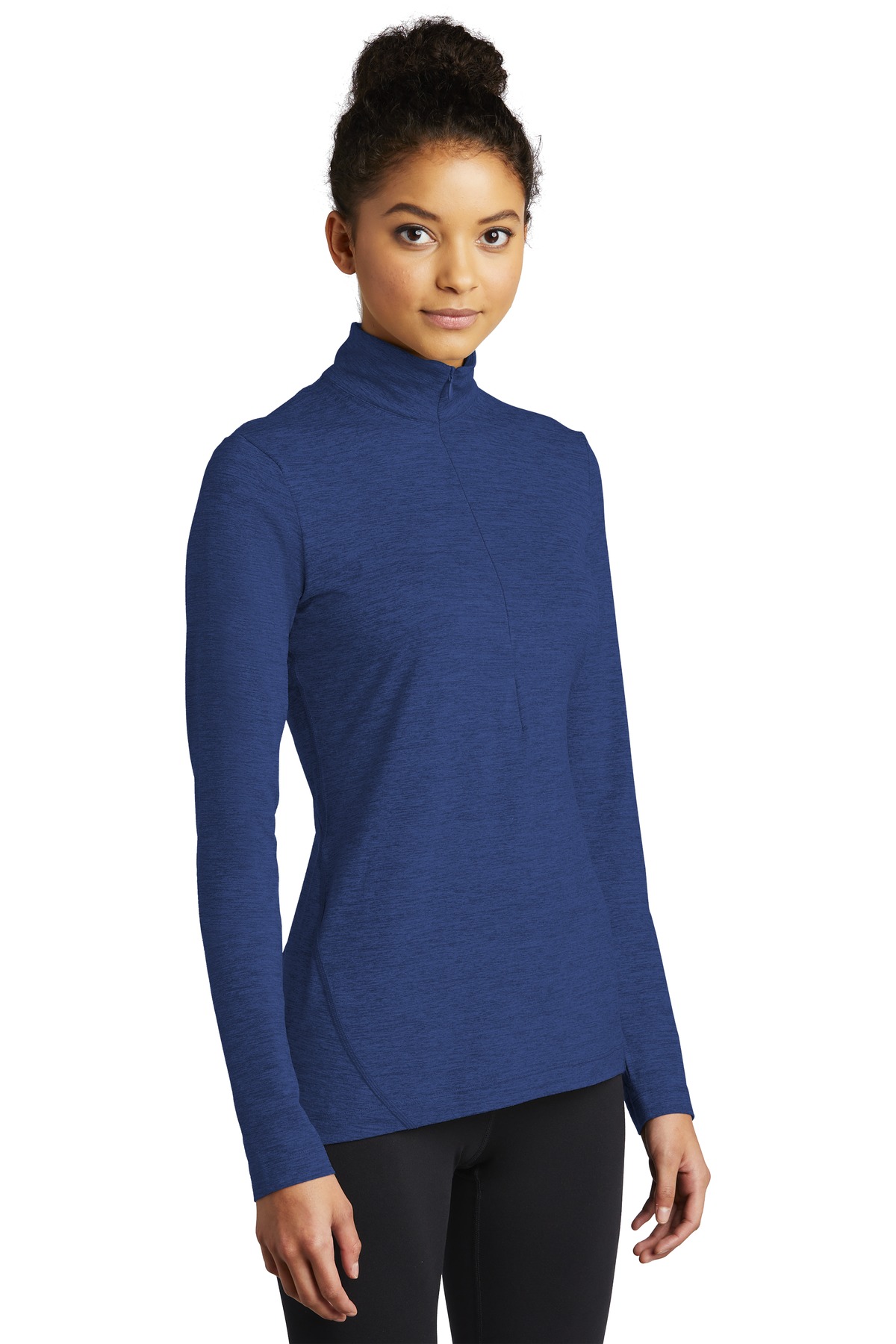 Sport-Tek Women's Exchange 1.5 Long Sleeve 1/2-Zip LST711