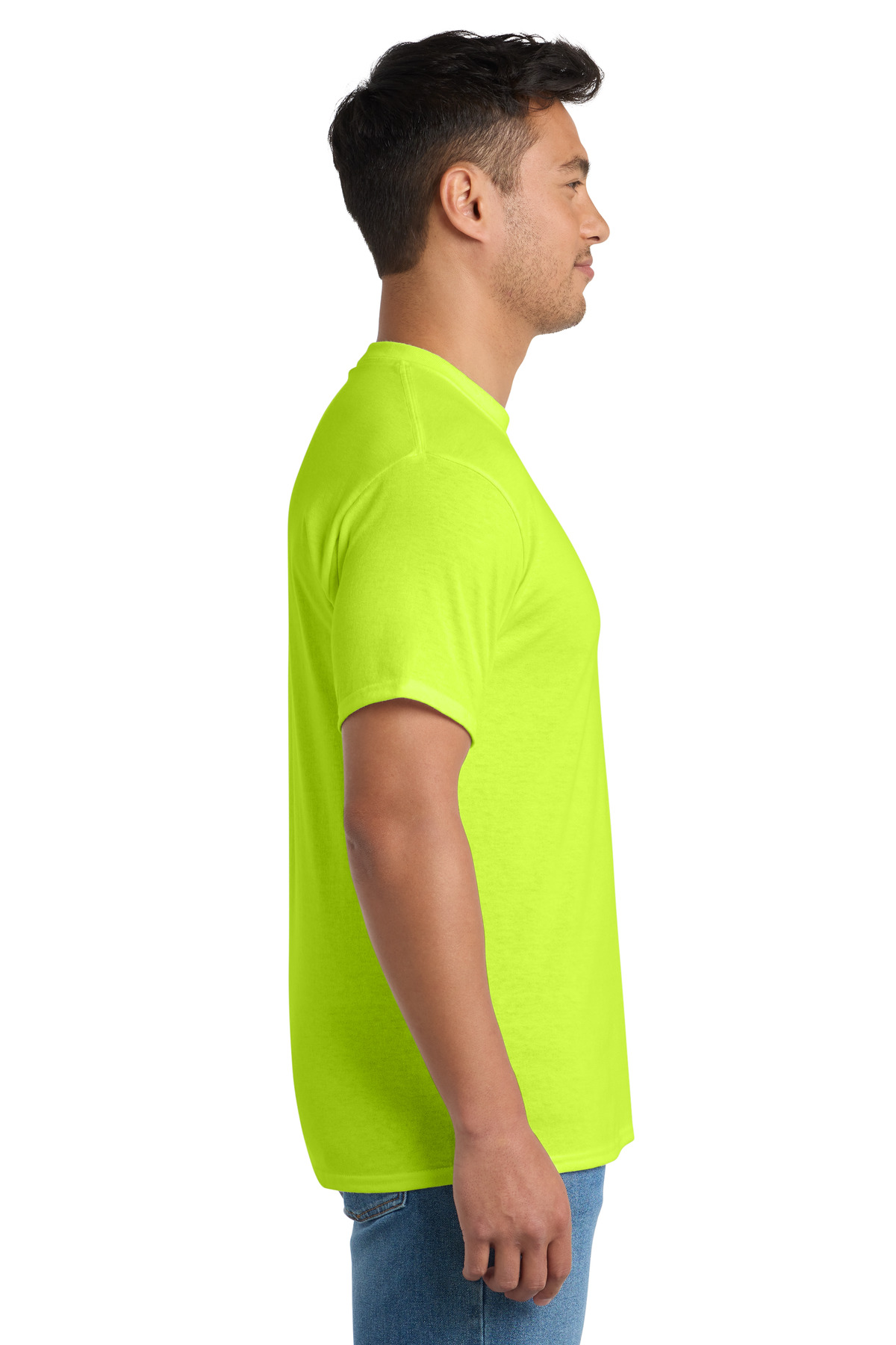Port & Co Core Blend Pocket Tee. PC55P