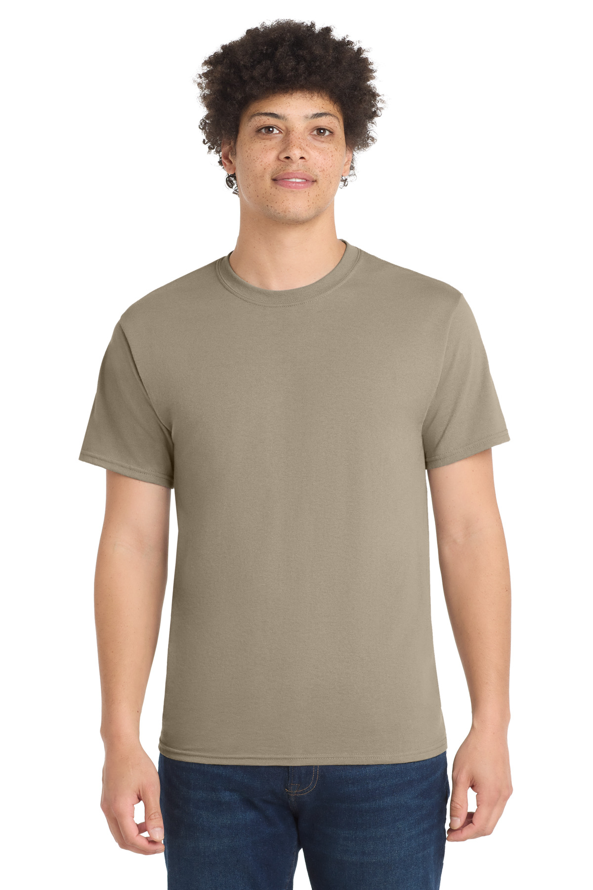 Port & Co PC55T swatch in Desert Sand