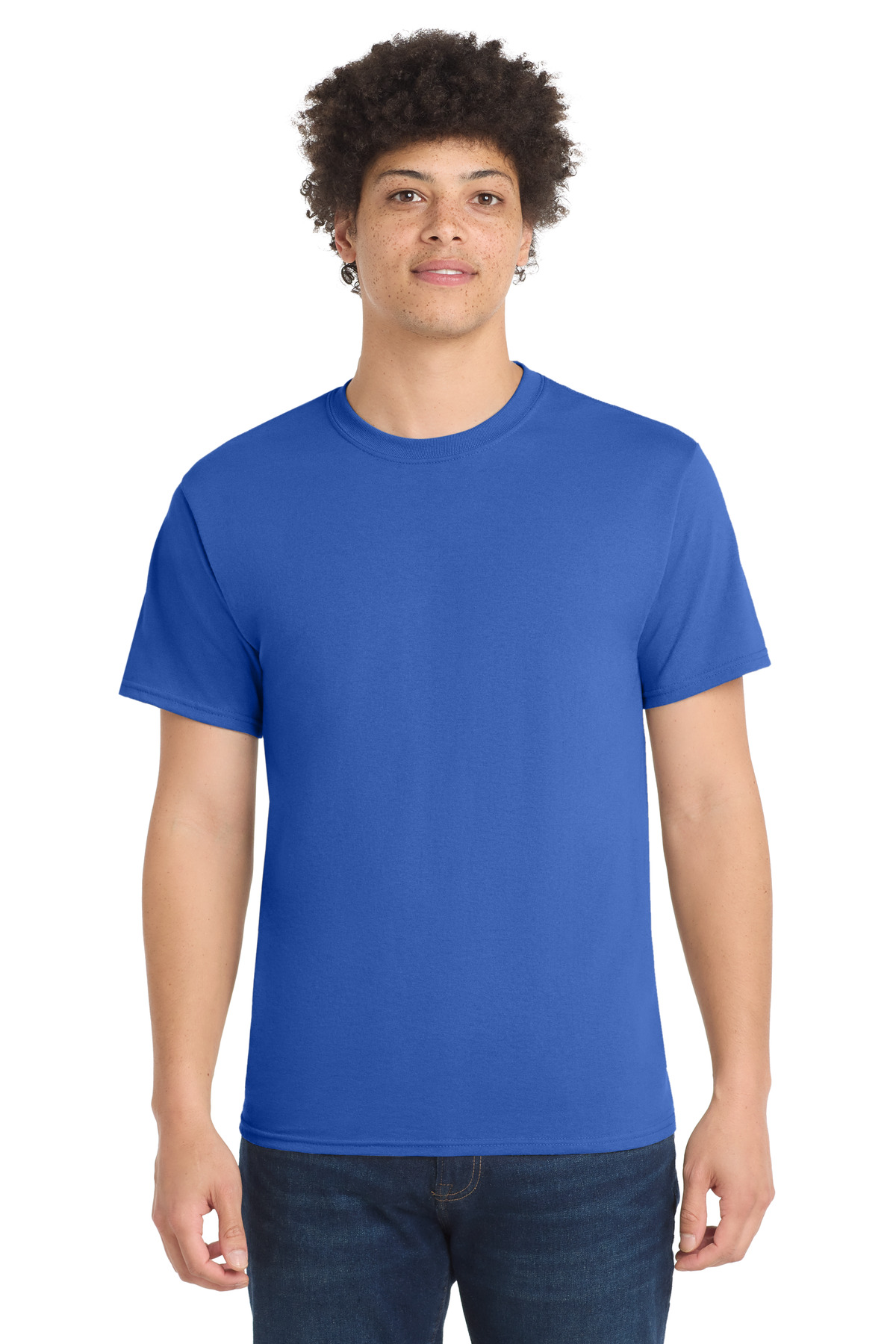 Port & Co PC55T swatch in Royal