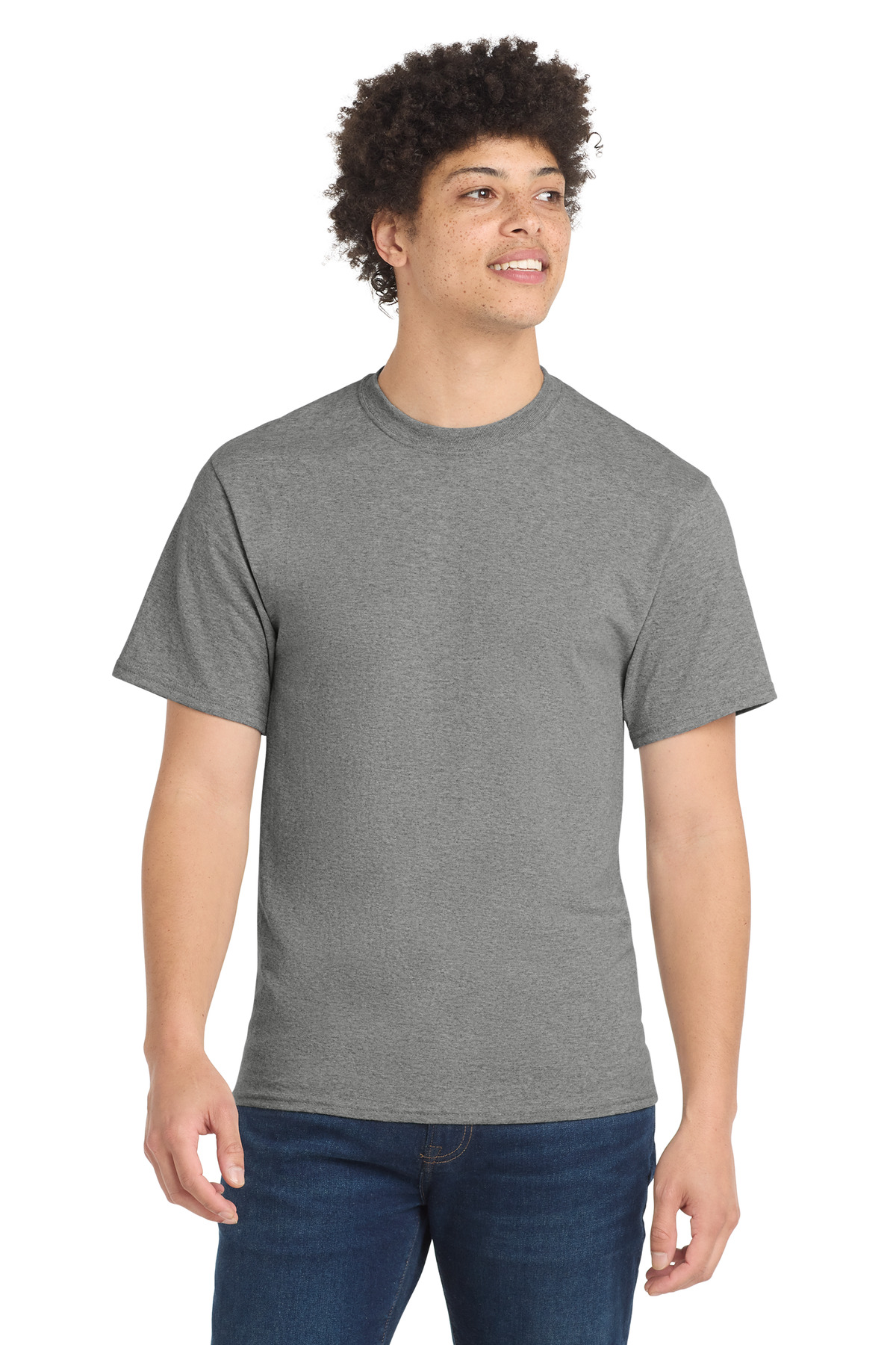 Port & Co ™ Core Blend Tee. PC55 - Athletic Heather
