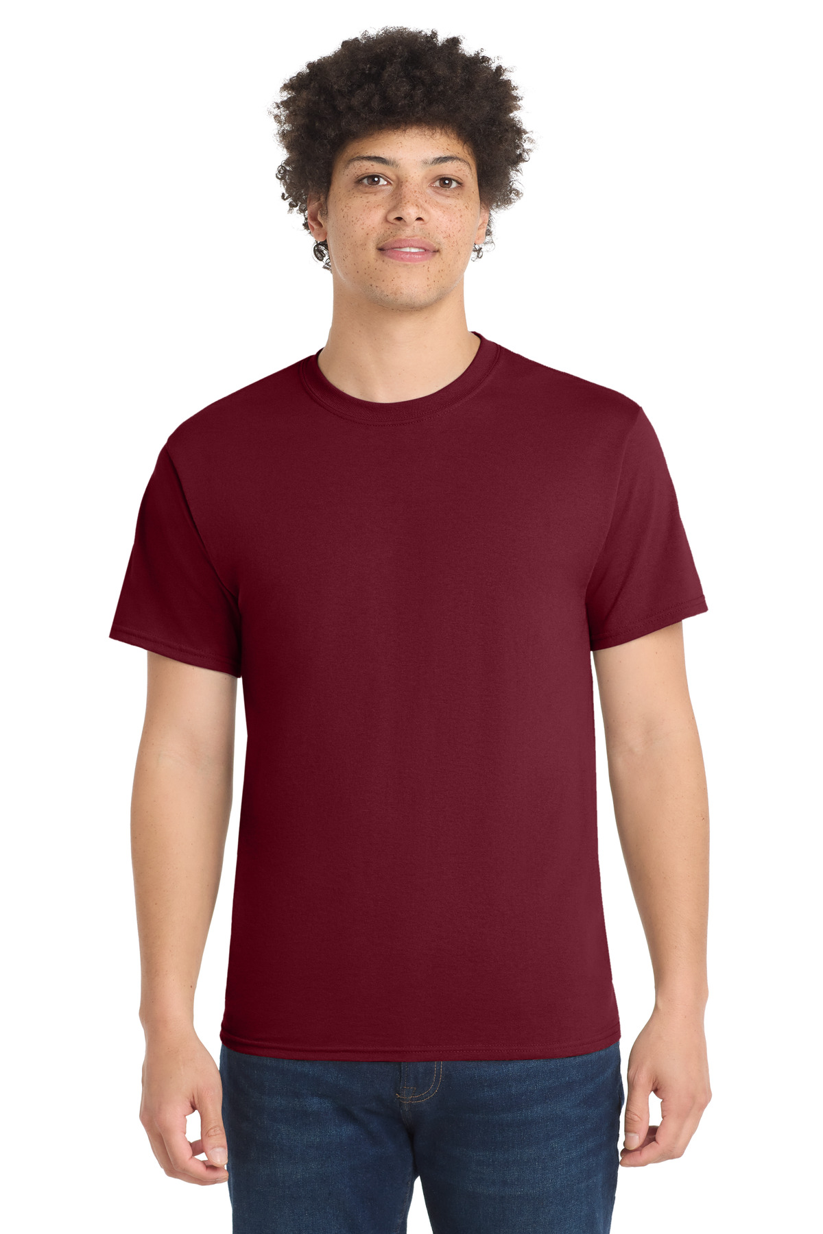 Port & Co ™ Core Blend Tee. PC55 - Cardinal