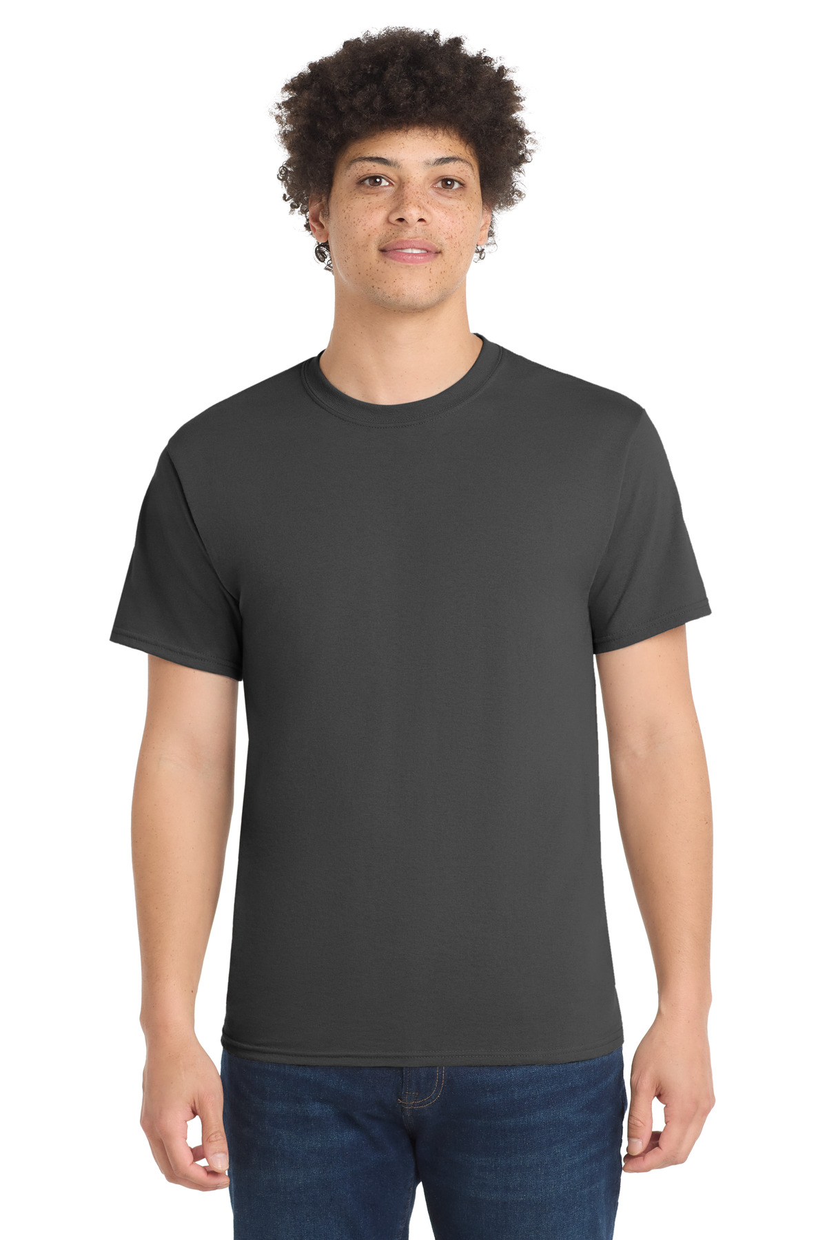 Port & Co ™ Core Blend Tee. PC55 - Charcoal