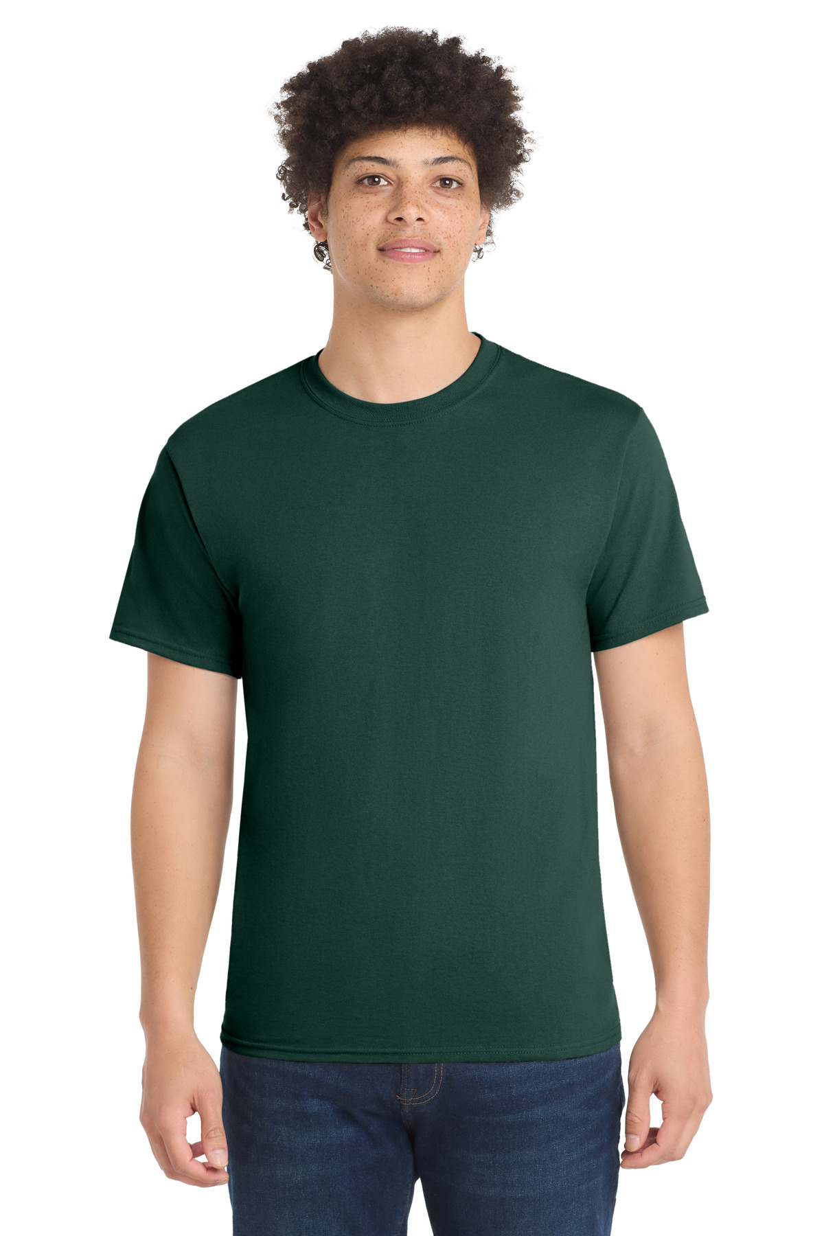 Port & Co ™ Core Blend Tee. PC55 - Dark Green