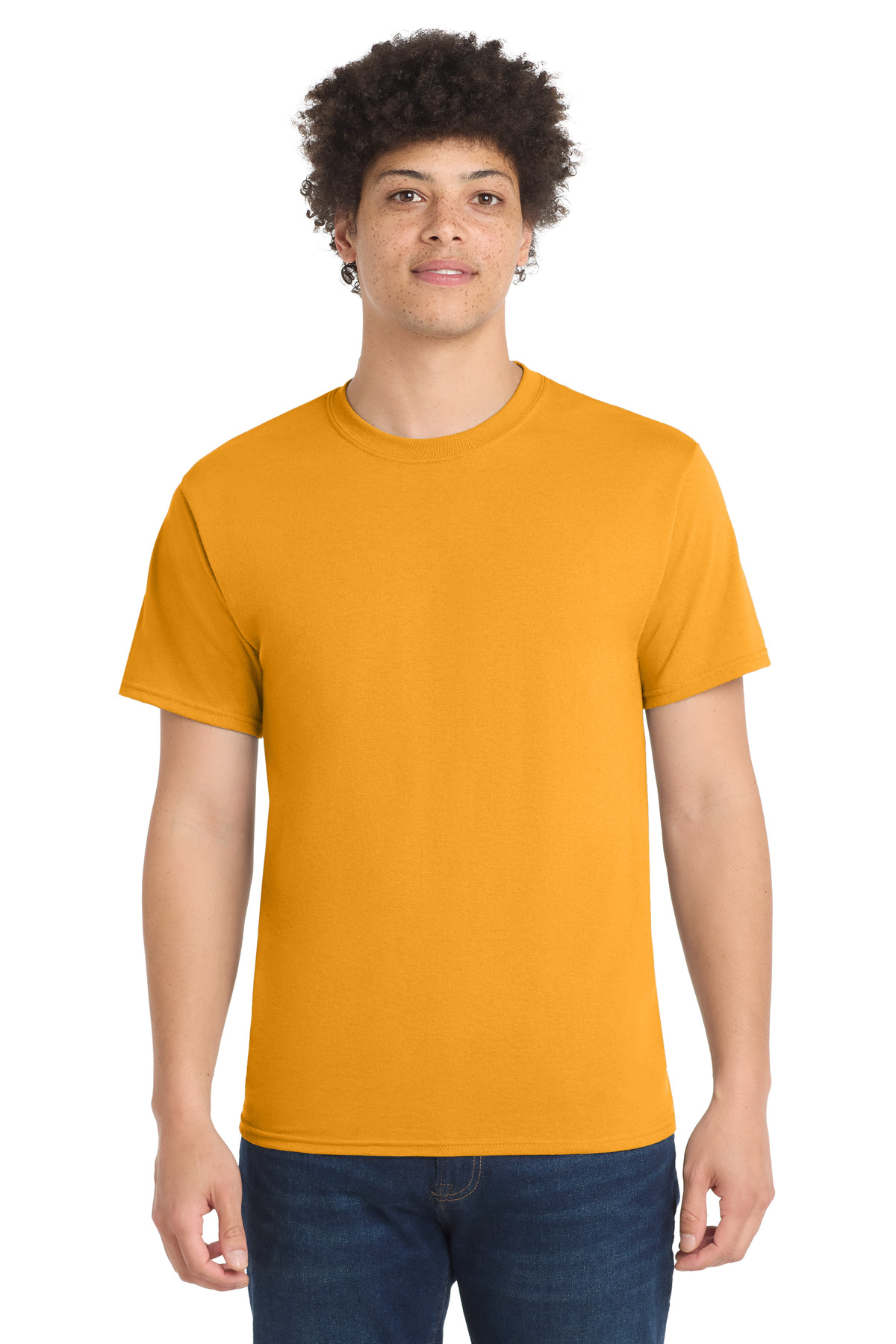Port & Co ™ Core Blend Tee. PC55 - Gold