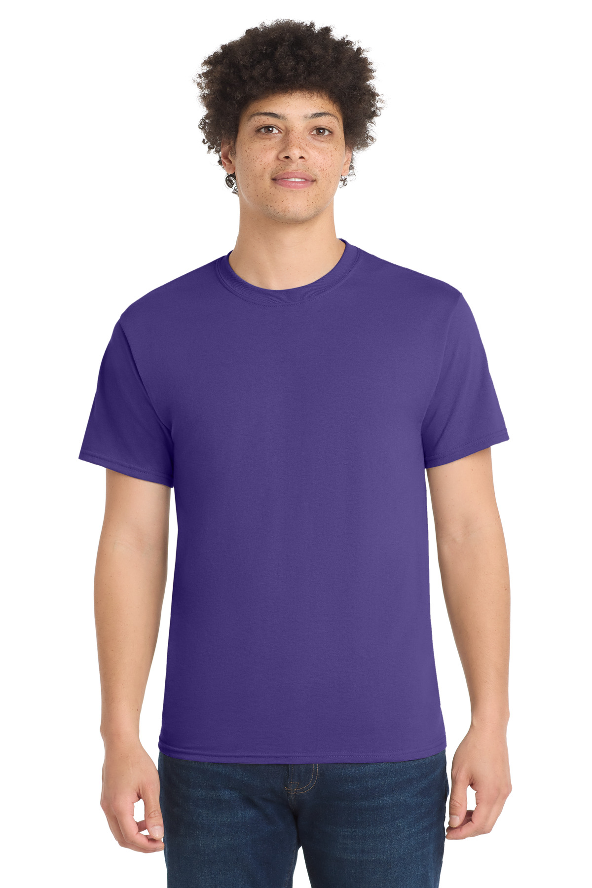 Port & Co ™ Core Blend Tee. PC55 - Purple