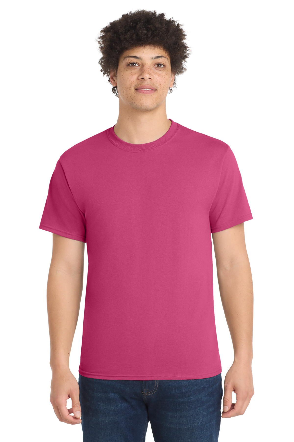 Port & Co ™ Core Blend Tee. PC55 - Sangria