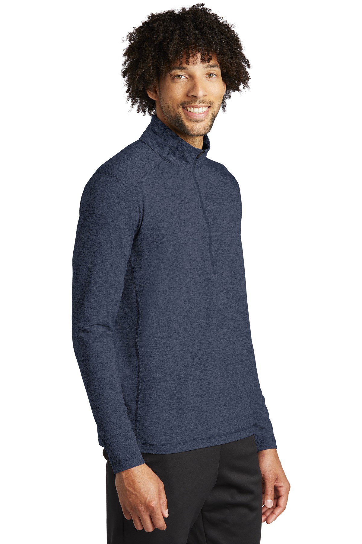 Sport-Tek Exchange 1.5 Long Sleeve 1/2-Zip     ST711