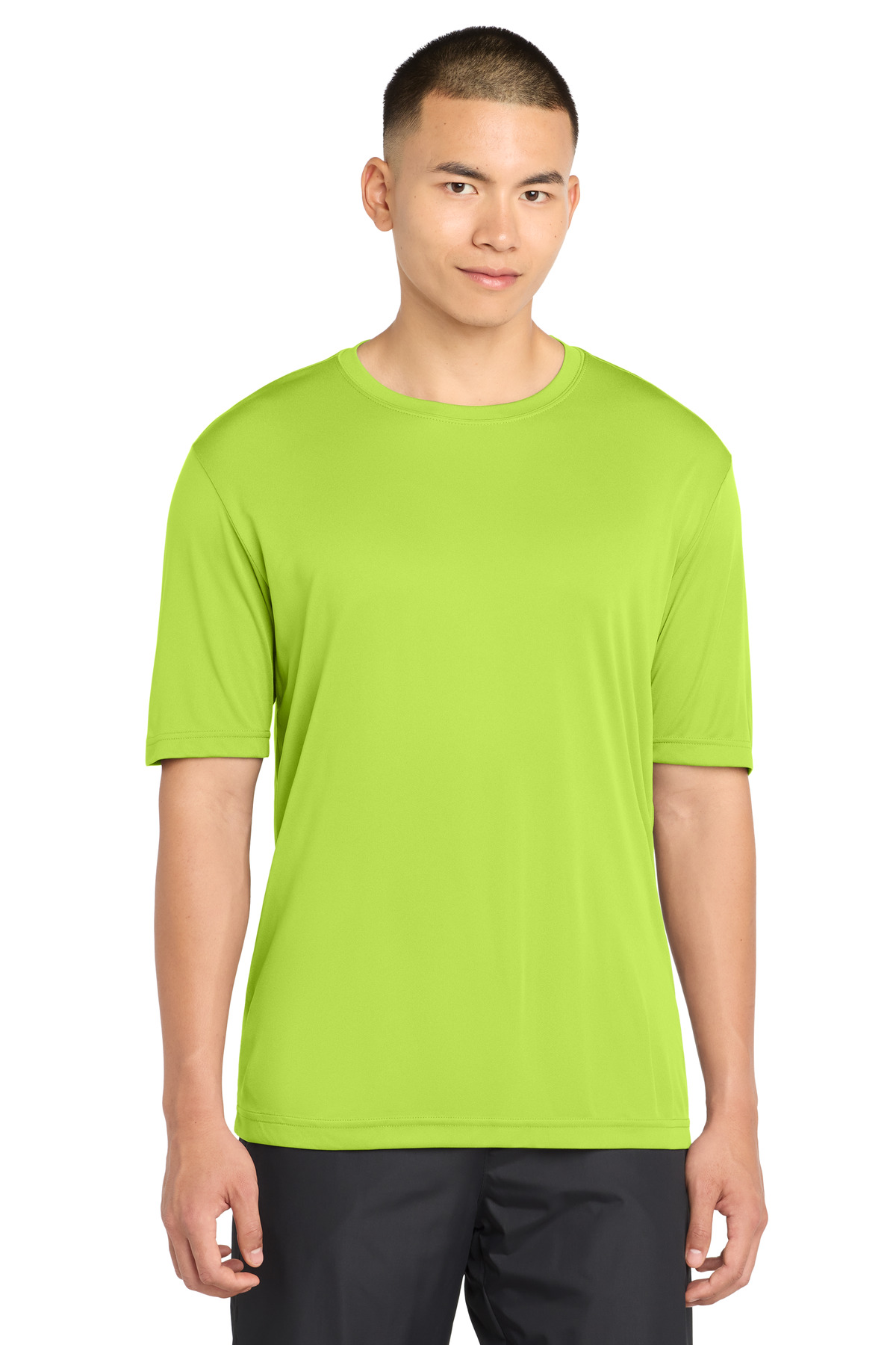 Sport-Tek TST350 swatch in Lime Shock