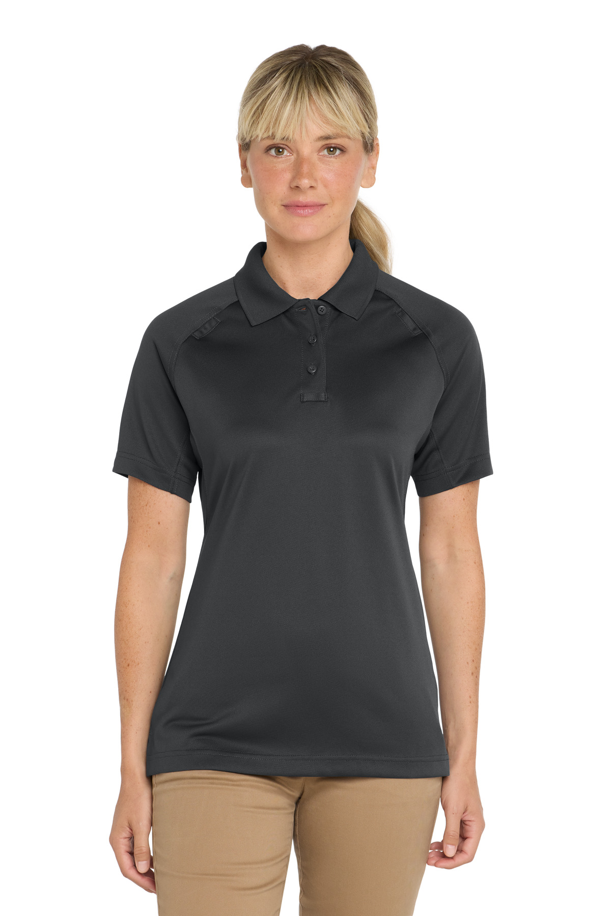 CornerStone ®  Women's Select Snag-Proof Tactical Polo. CS411 - Front Model