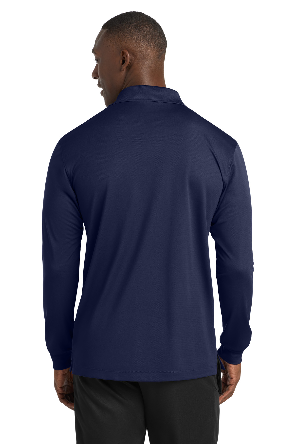 Sport-Tek Long Sleeve Micropique Sport-Wick Polo. ST657