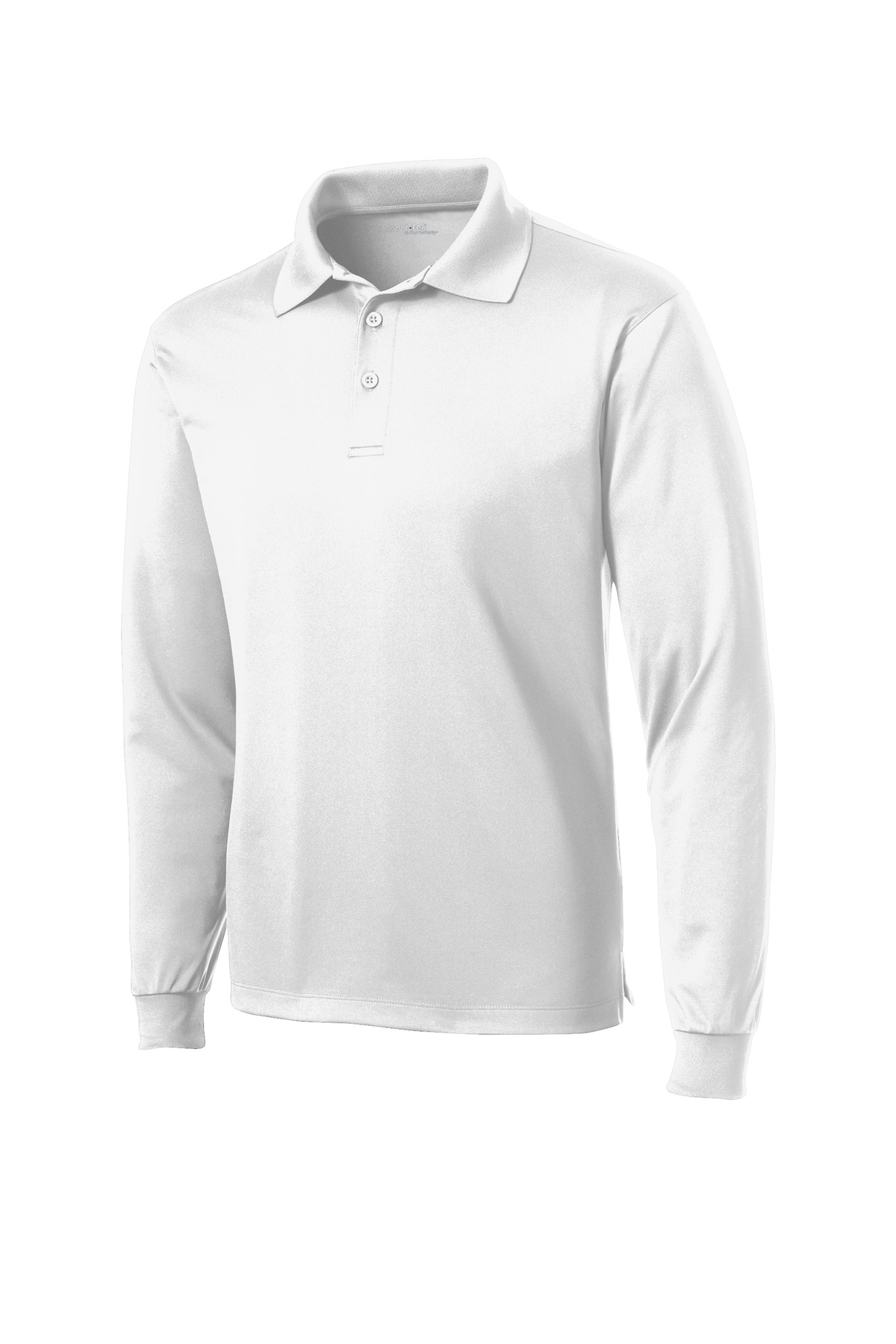 Sport-Tek Long Sleeve Micropique Sport-Wick Polo. ST657