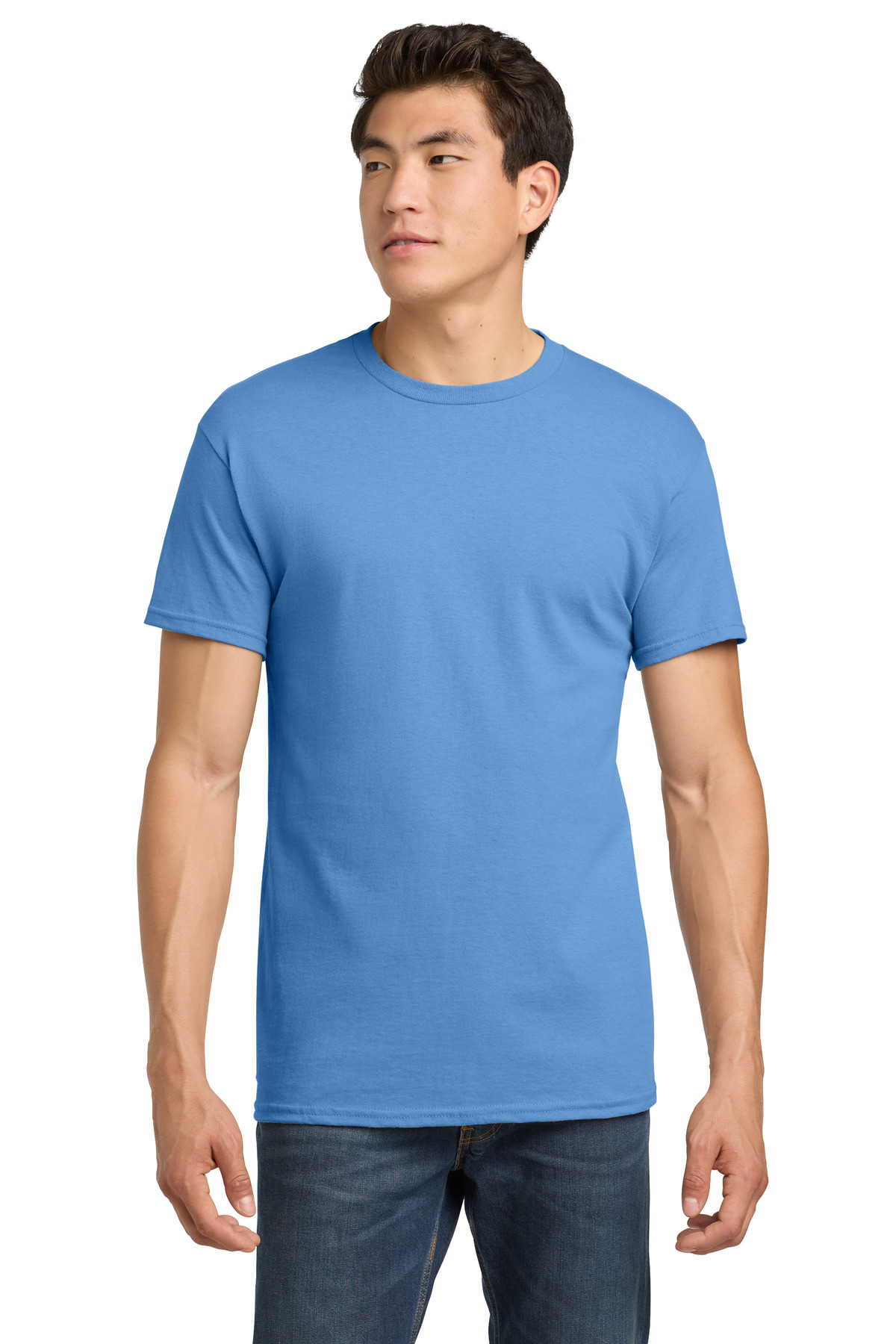 Gildan 5000 swatch in Carolina Blue