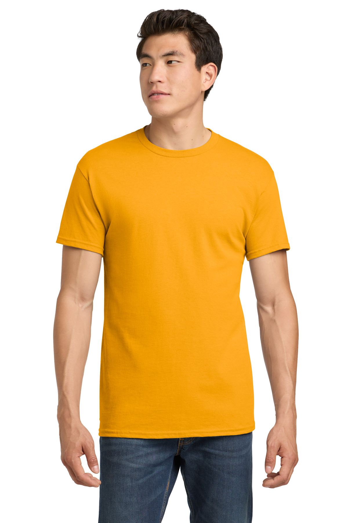 Gildan ® - Heavy Cotton ™ 100% Cotton T-Shirt. 5000 - Gold