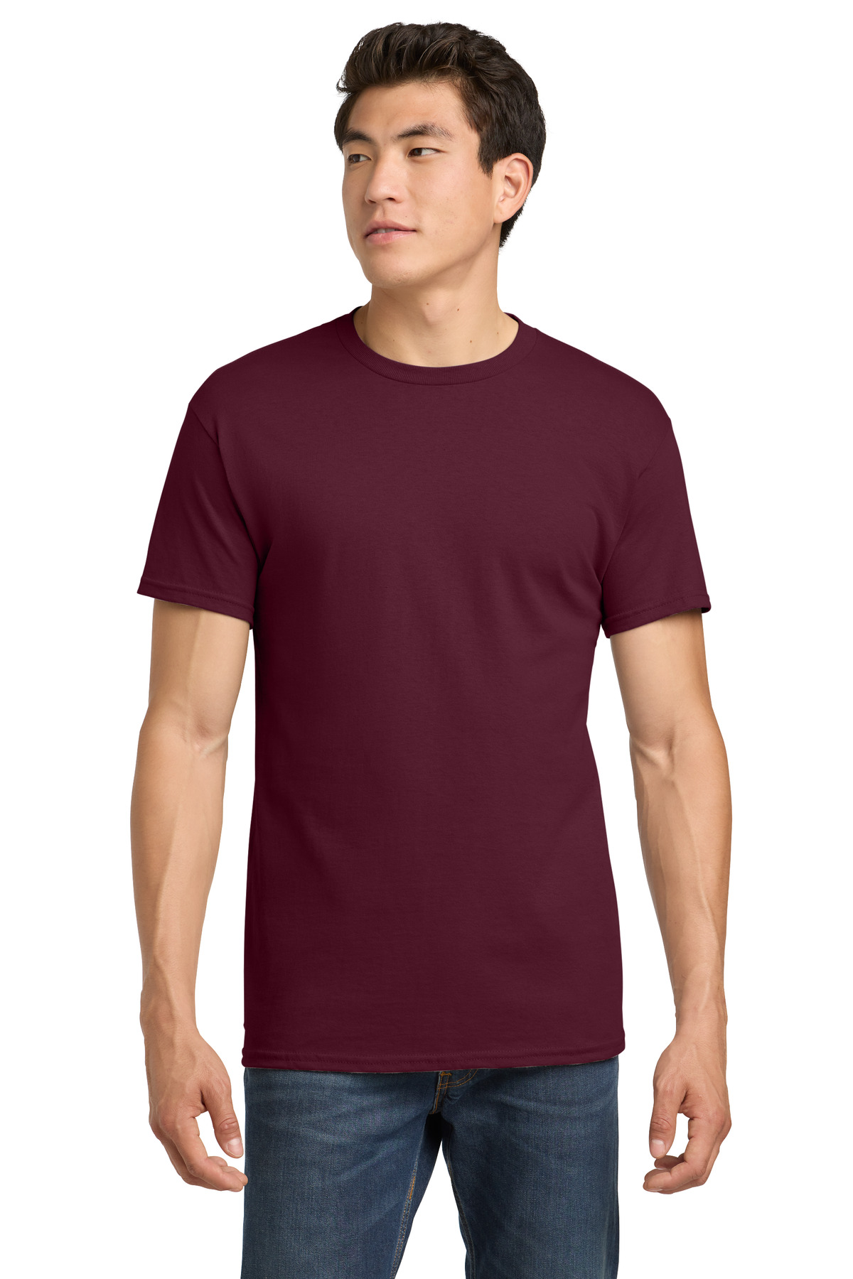 Gildan ® - Heavy Cotton ™ 100% Cotton T-Shirt. 5000 - Maroon