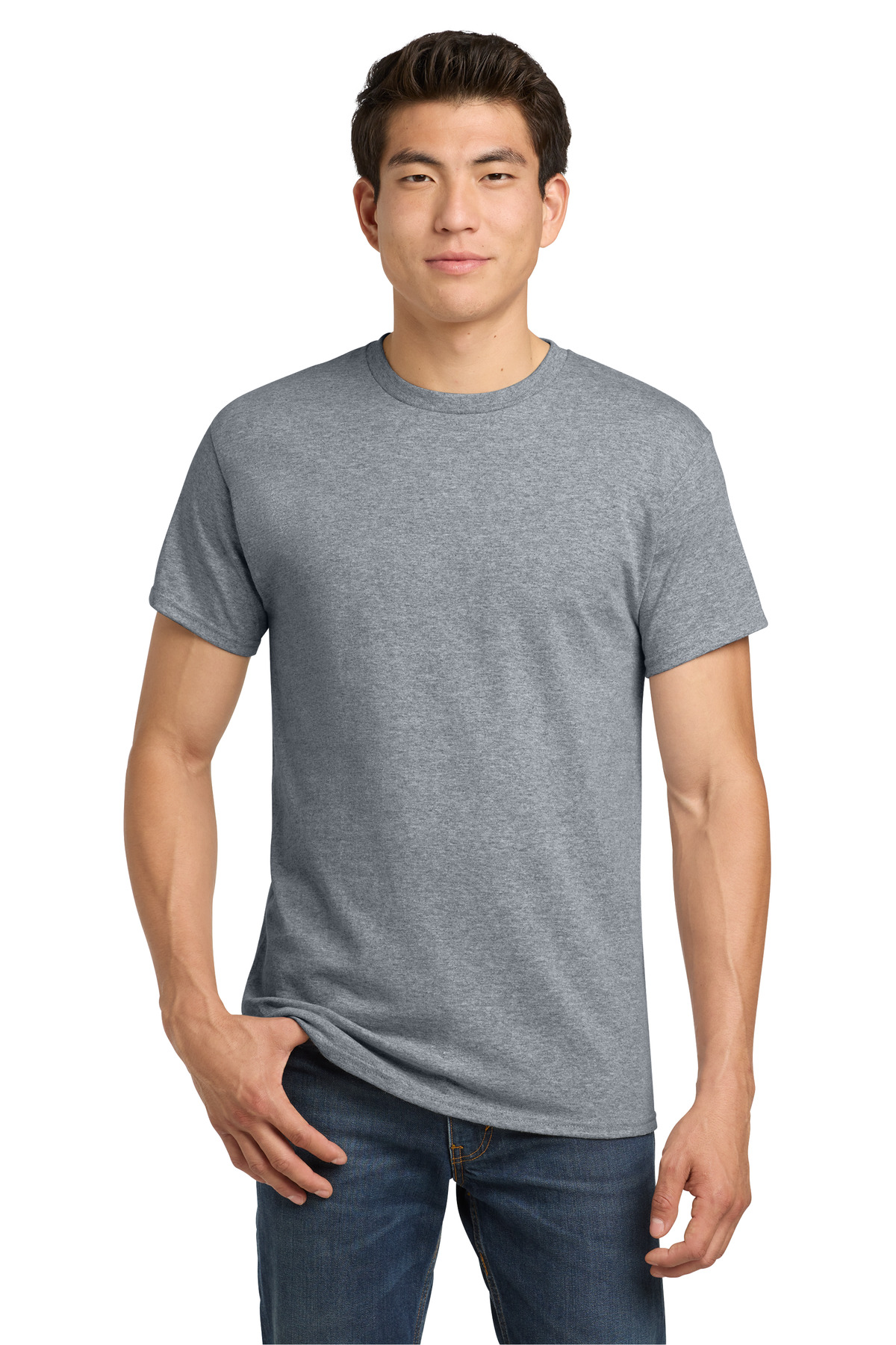 Gildan ® - Heavy Cotton ™ 100% Cotton T-Shirt. 5000 - Sport Grey