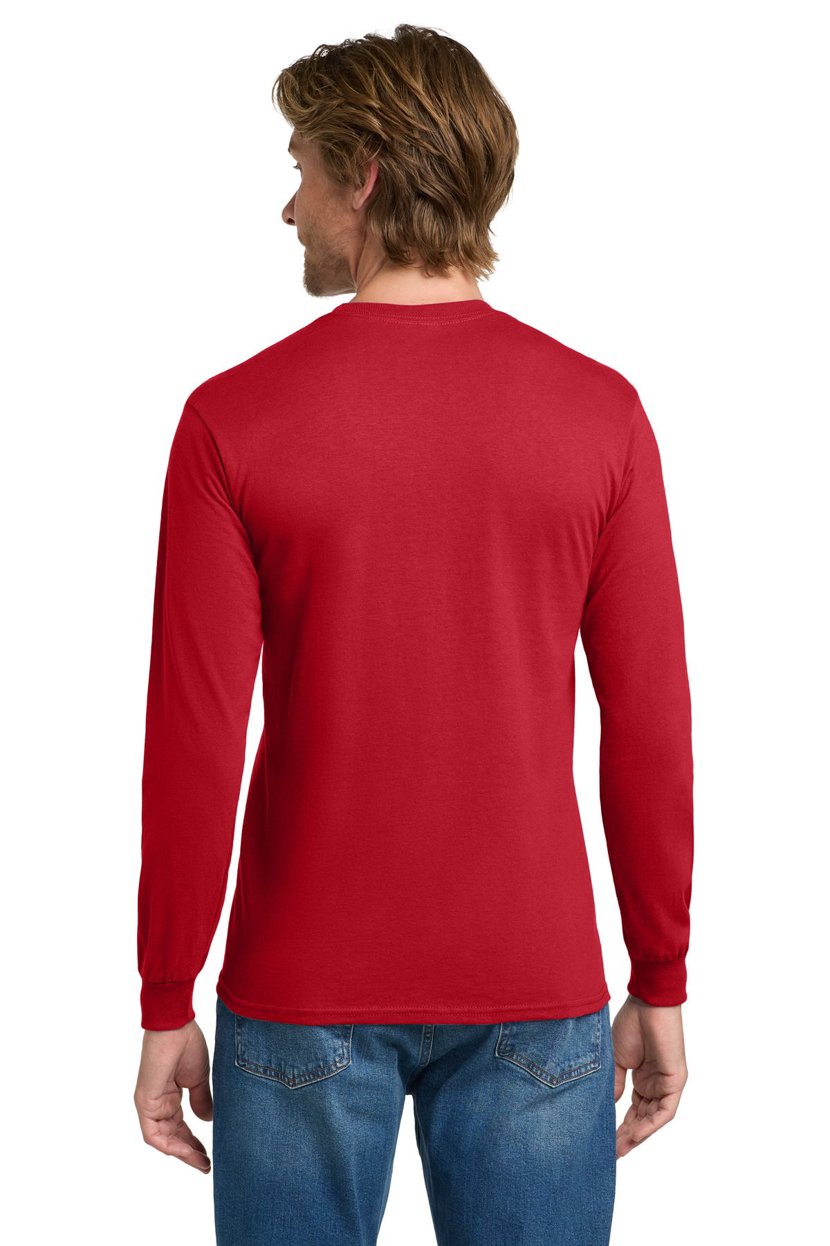 Gildan - Heavy Cotton 100% Cotton Long Sleeve T-Shirt. 5400