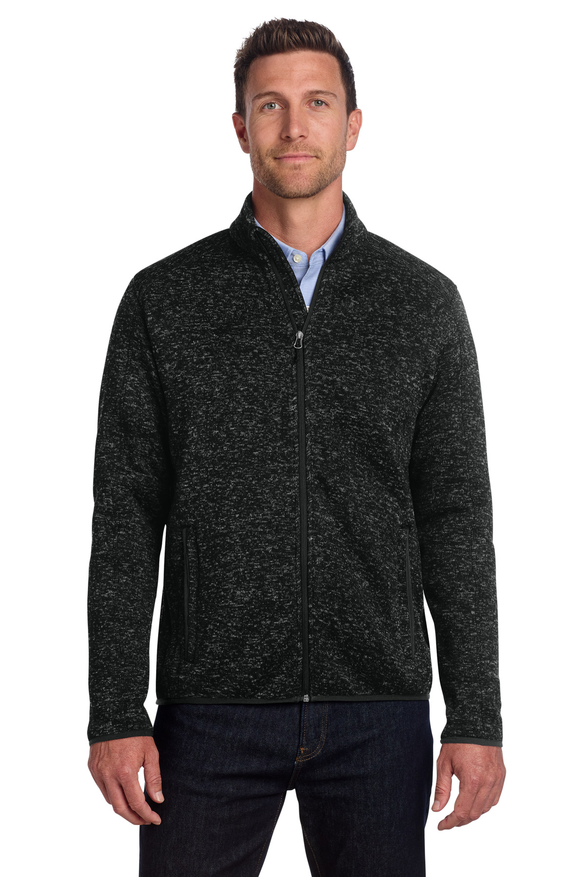 Port Authority ® Sweater Fleece Jacket. F232