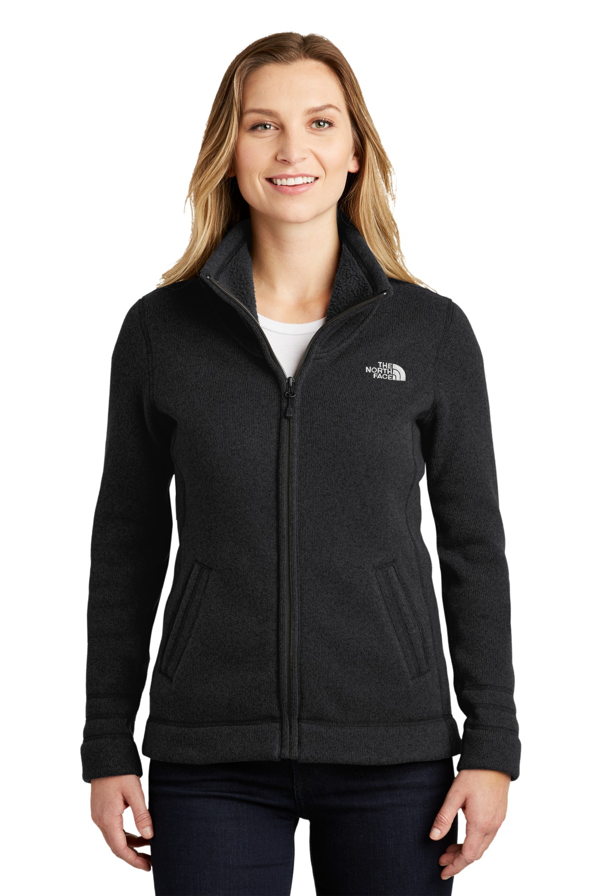 The North Face Ladies Sweater Fleece Jacket-The North Face