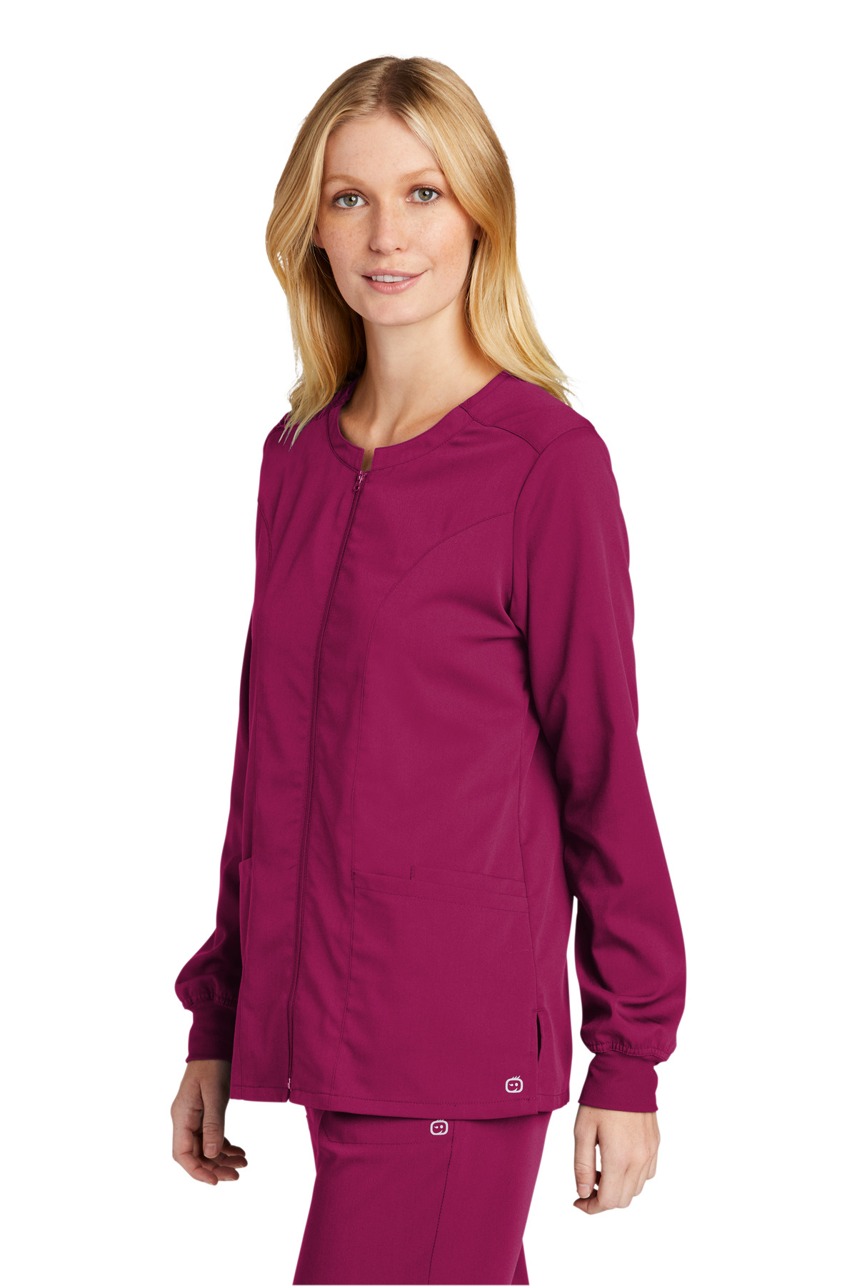 Wink Women's Premiere Flex Full-Zip Scrub Jacket WW4088