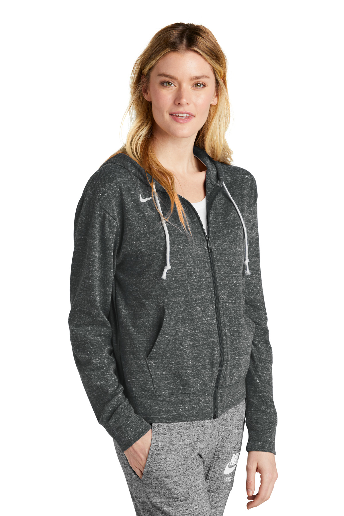 Nike Women's Gym Vintage Full-Zip Hoodie CN9402