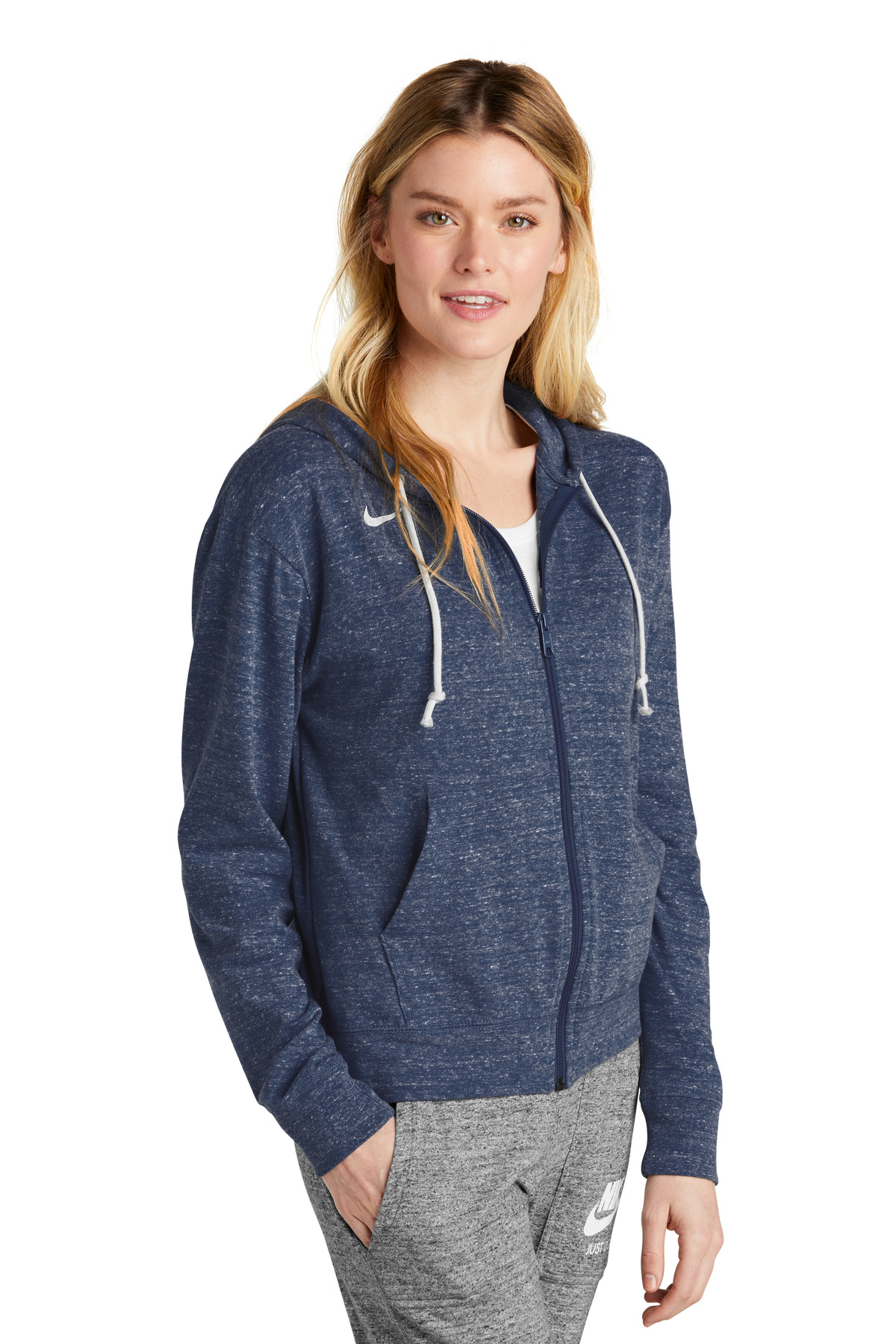 Nike Women's Gym Vintage Full-Zip Hoodie CN9402