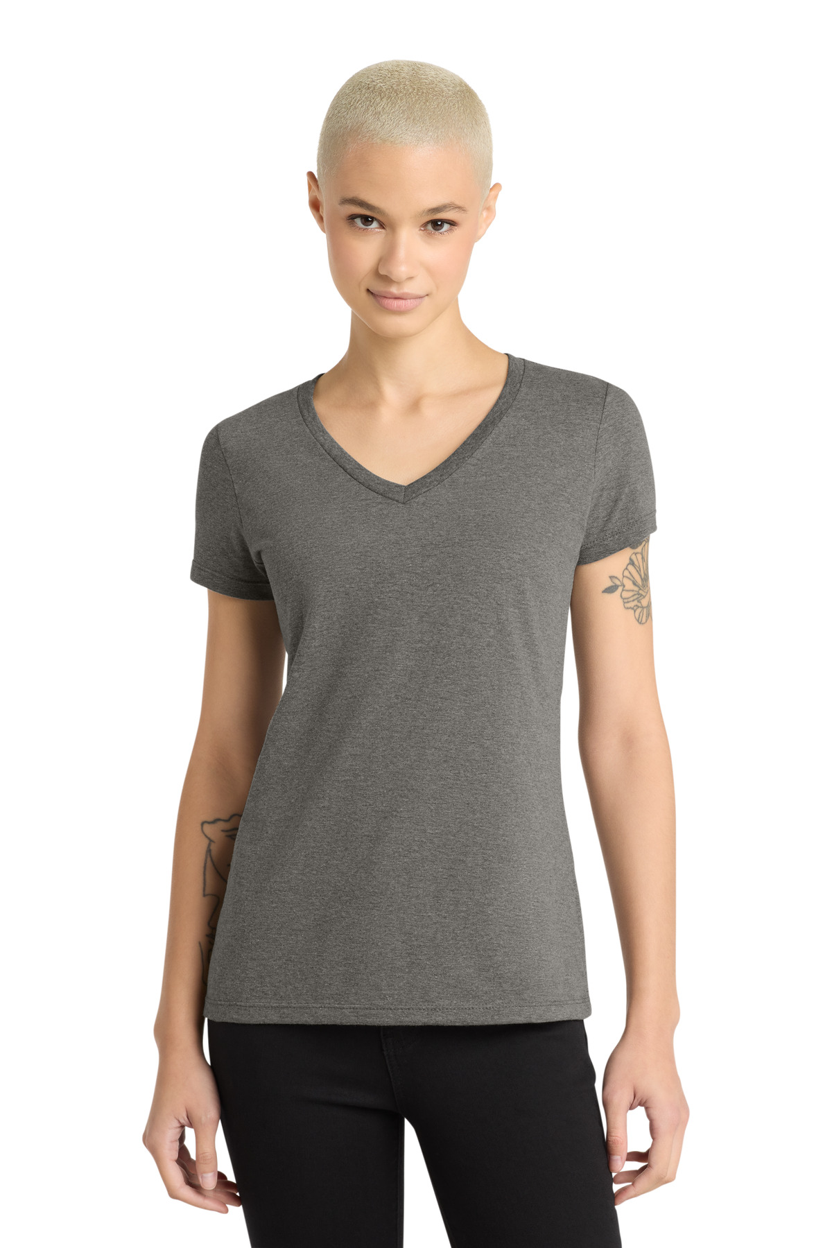 District DM1170L swatch in Heathered Charcoal