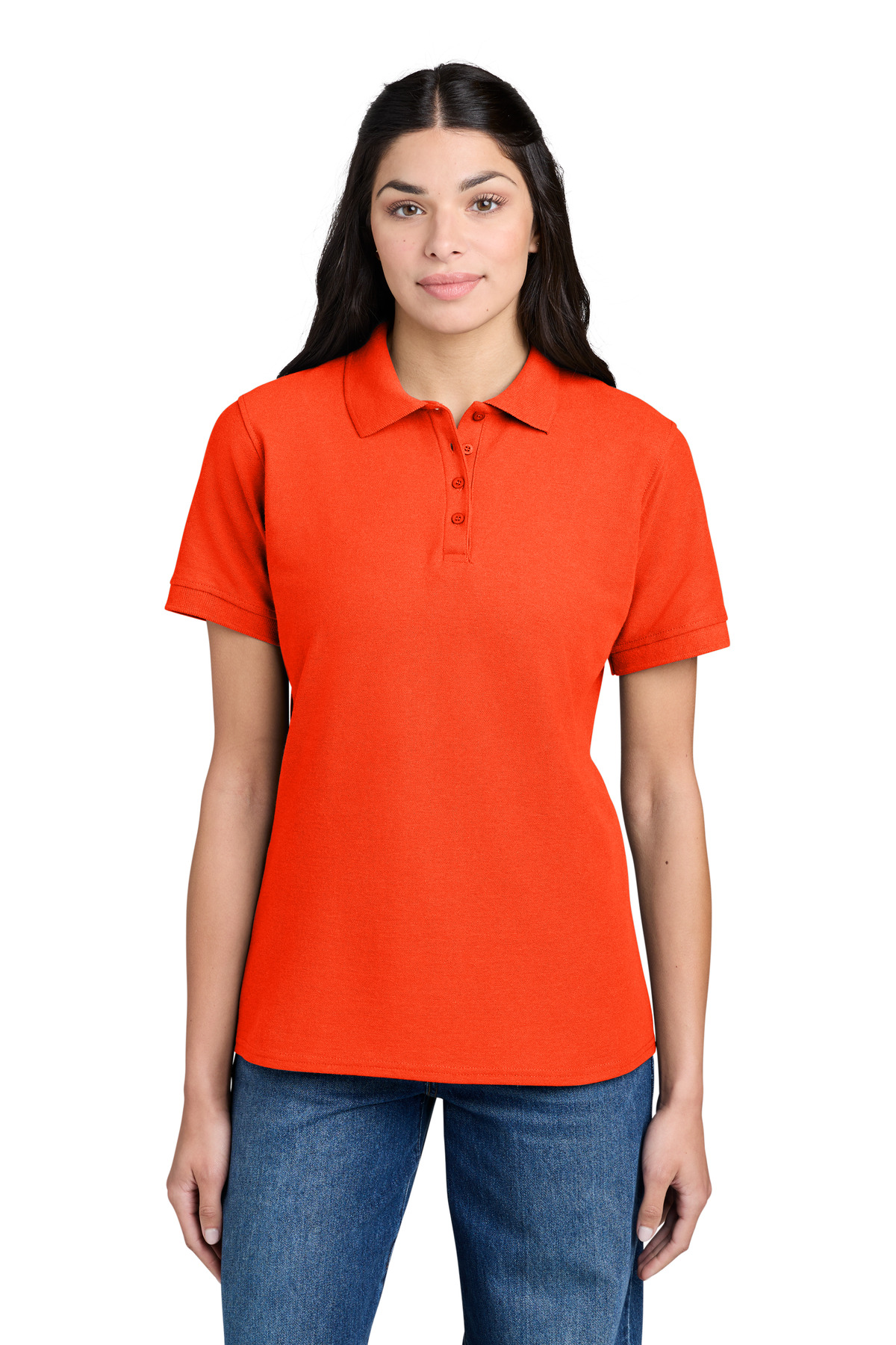 Port & Co LKP155 swatch in Orange