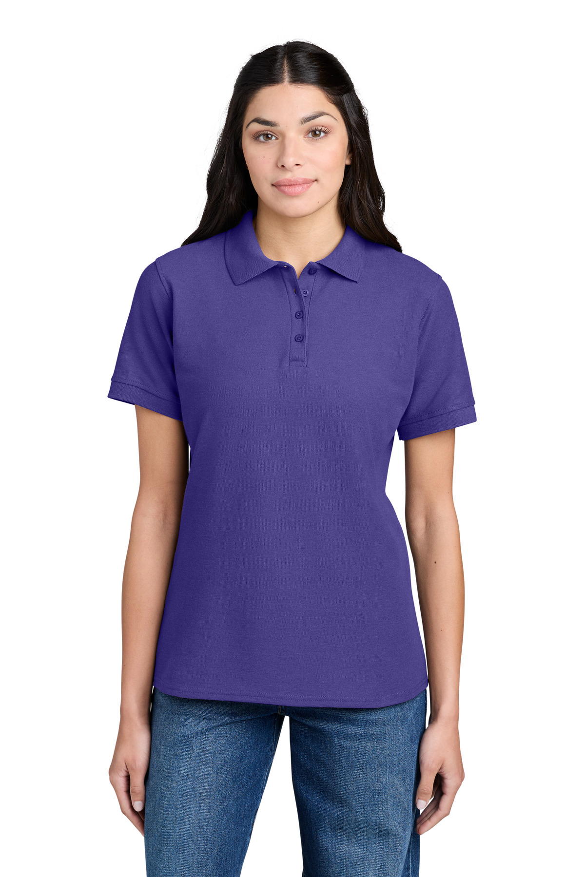 Port & Co LKP155 swatch in Purple