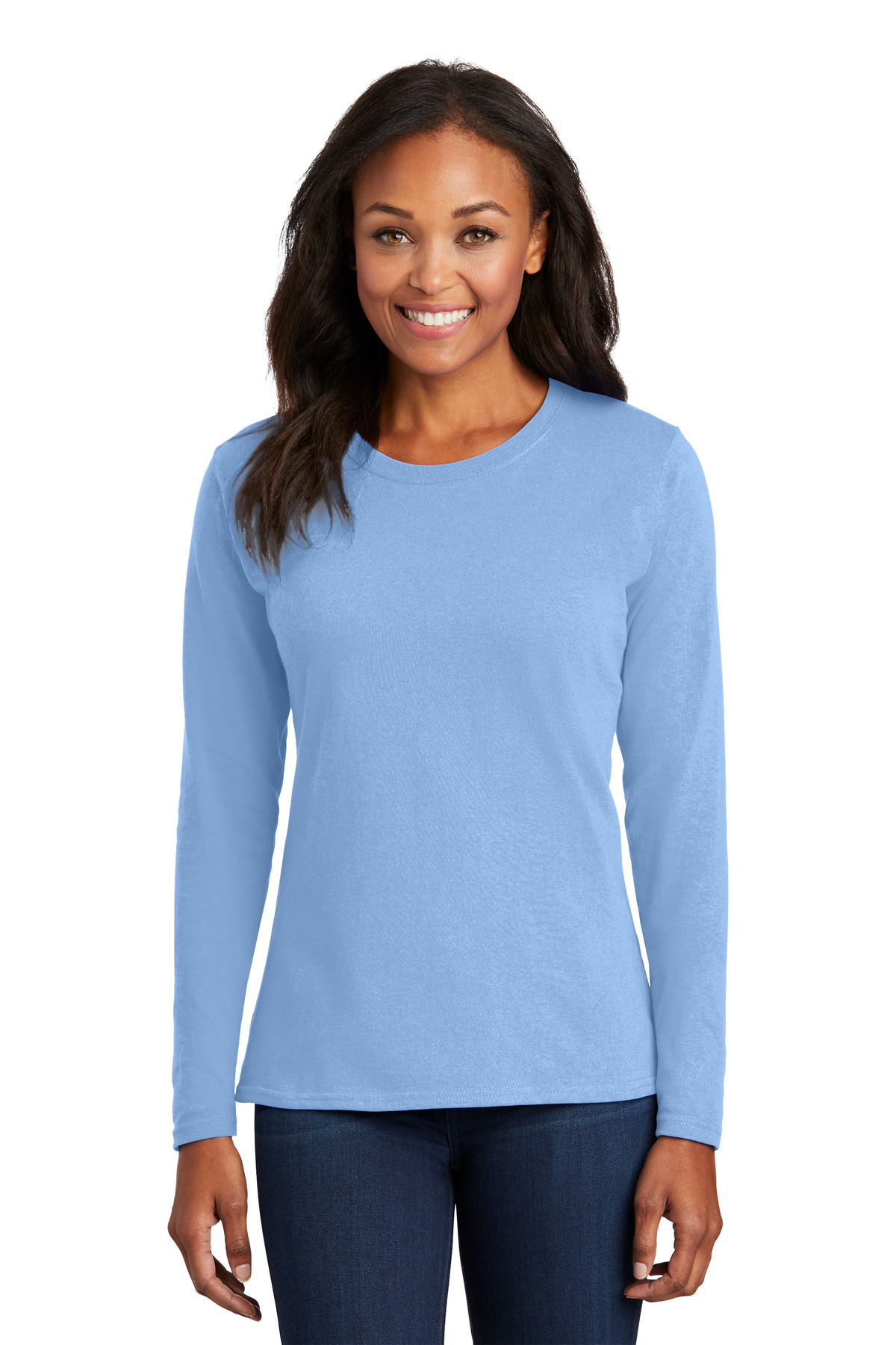 Port & Co LPC54LS swatch in Light Blue