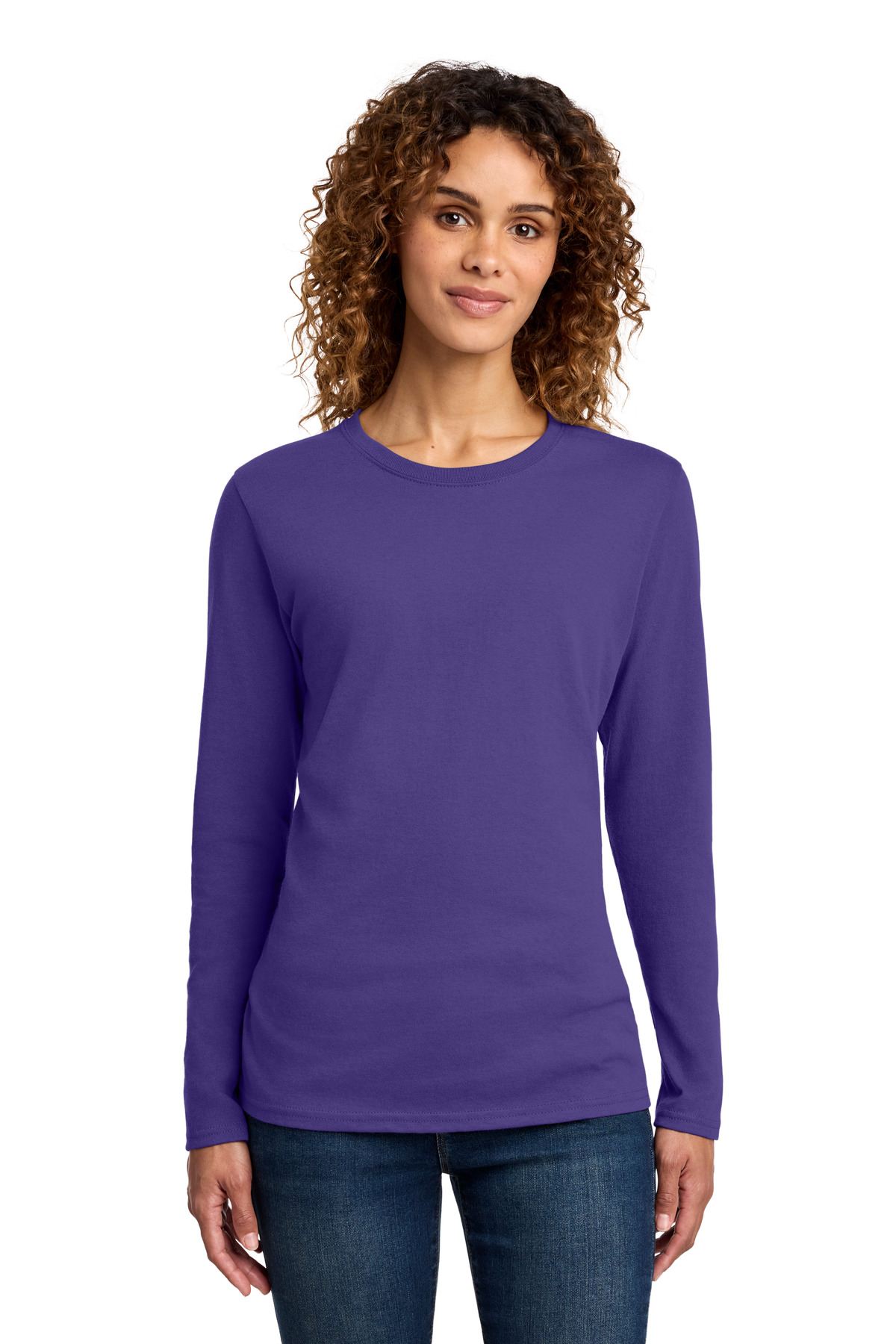 Port & Co LPC54LS swatch in Purple