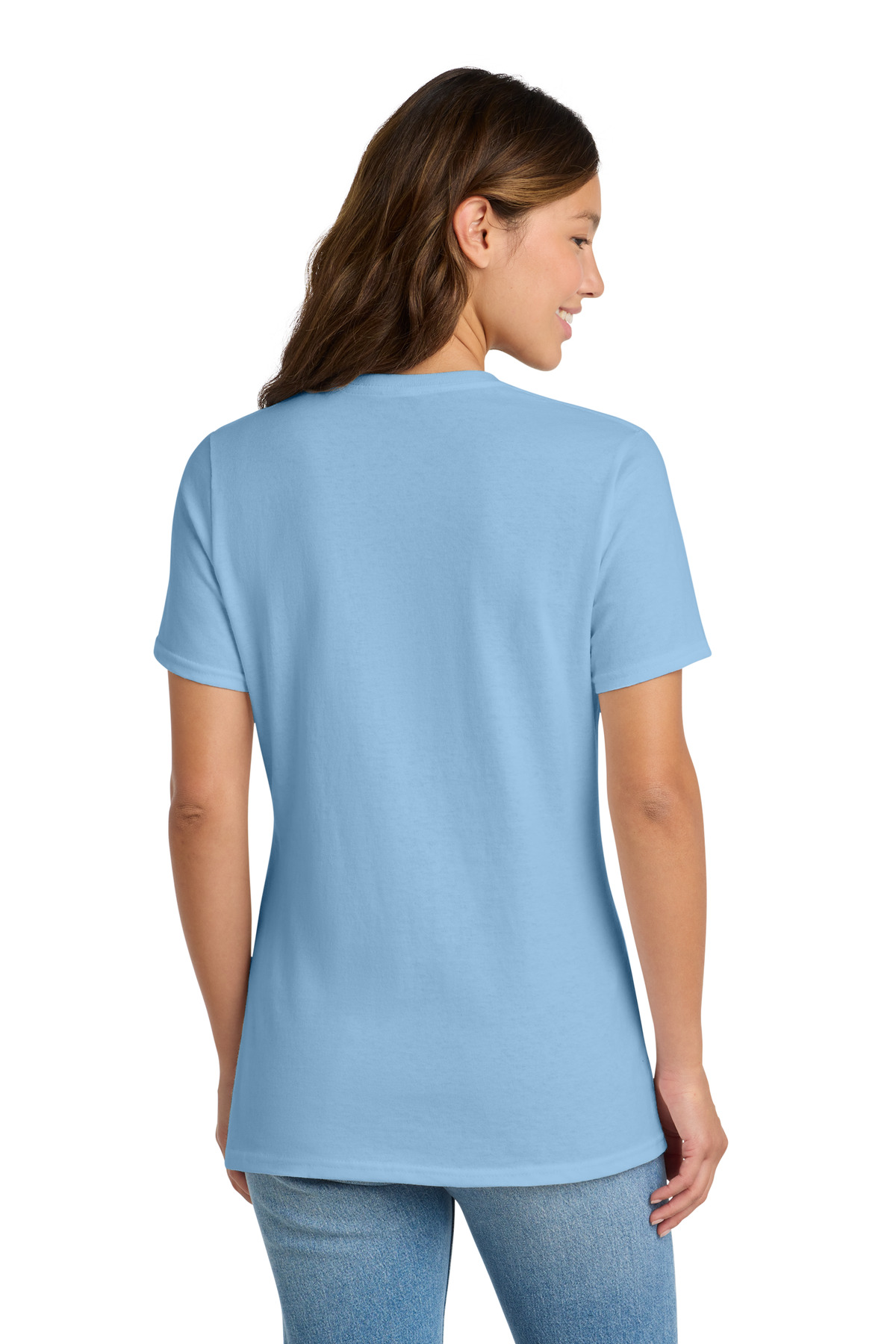 Port & Co Women's Core Cotton Tee. LPC54