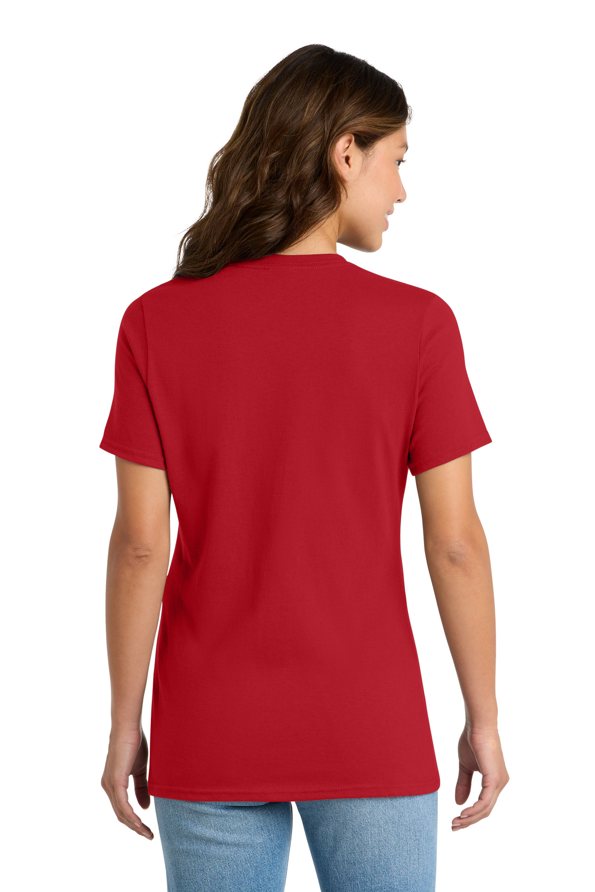 Port & Co Women's Core Cotton Tee. LPC54
