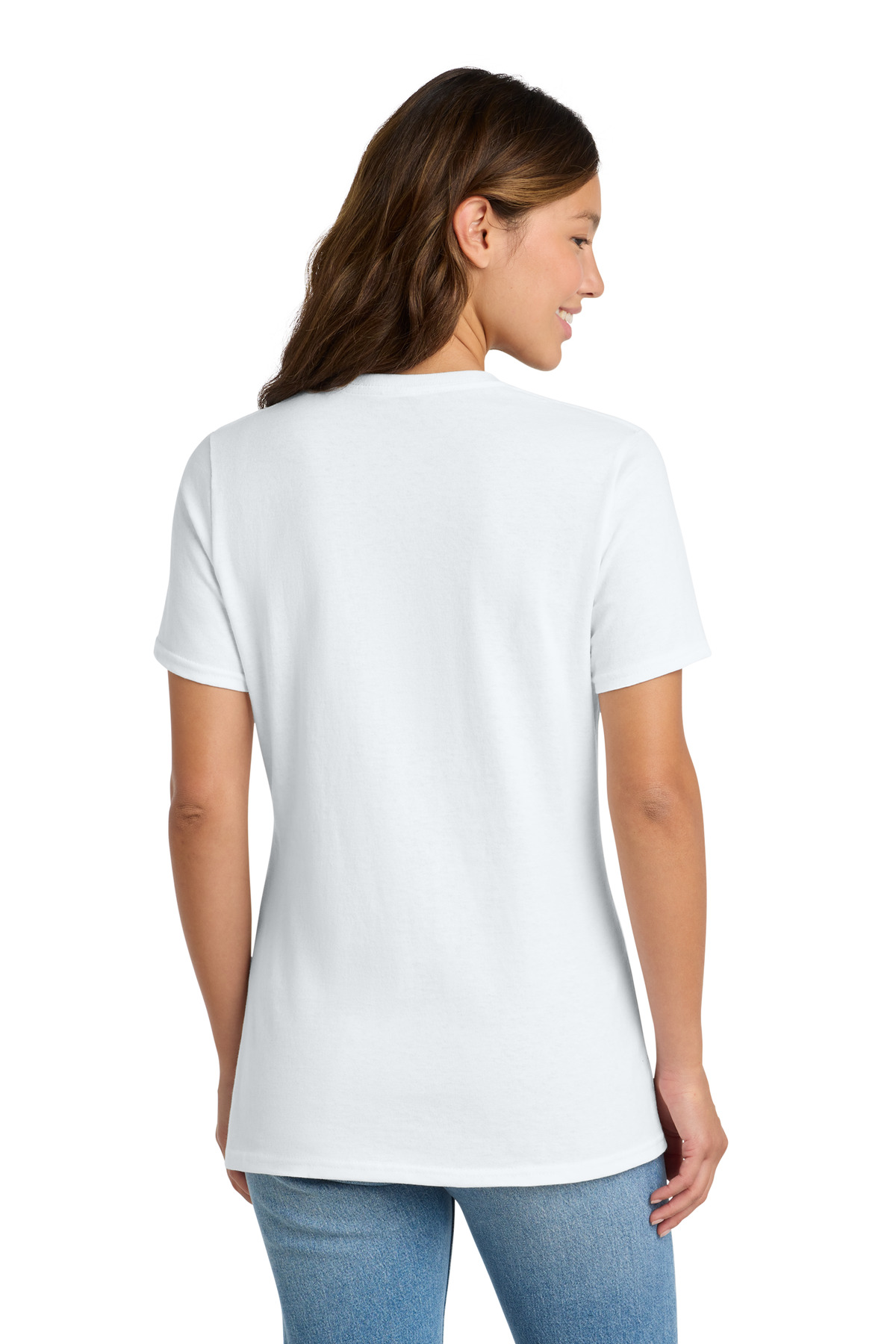 Port & Co Women's Core Cotton Tee. LPC54