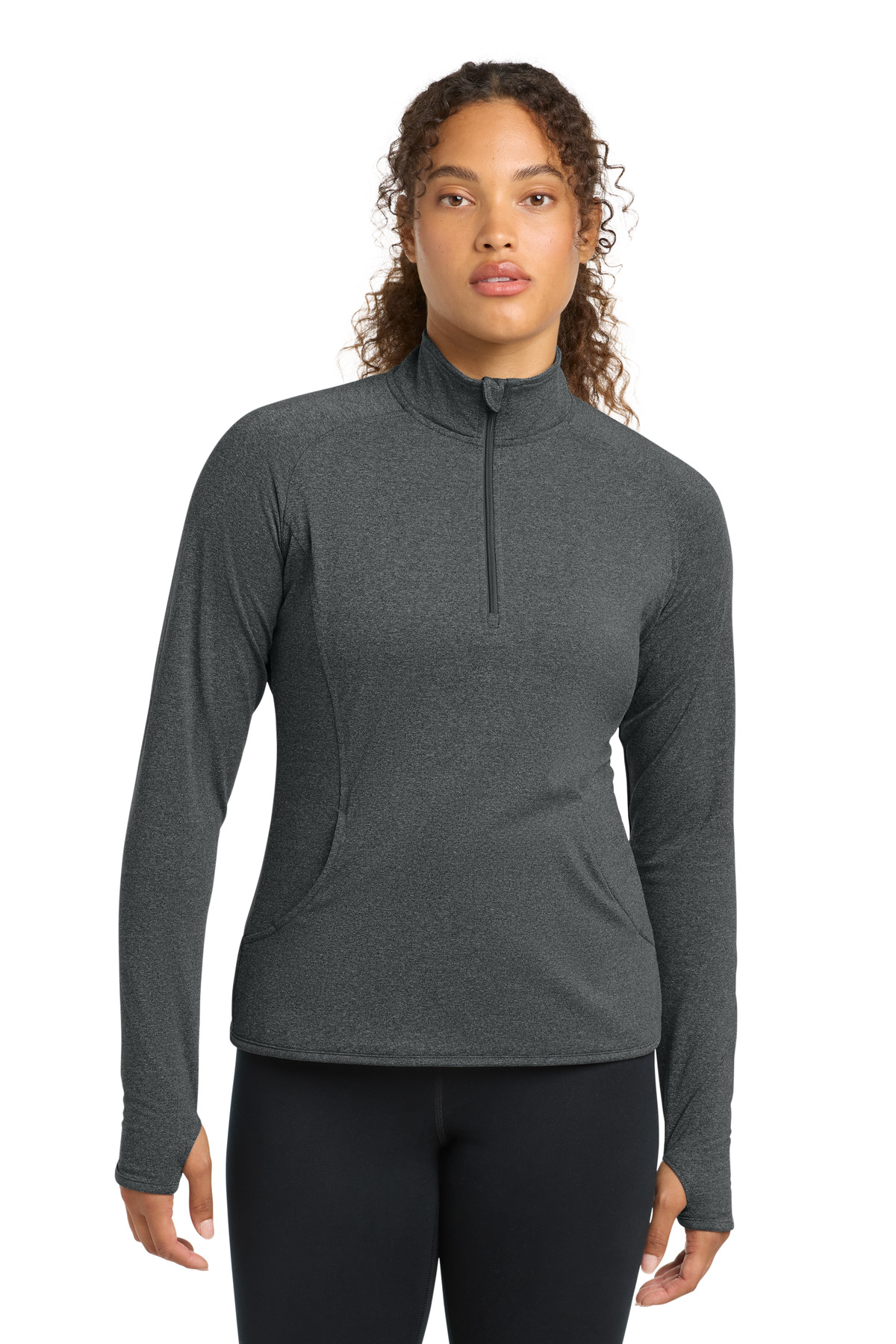 Sport-Tek ® Women's Sport-Wick ® Stretch 1/4-Zip Pullover. LST850