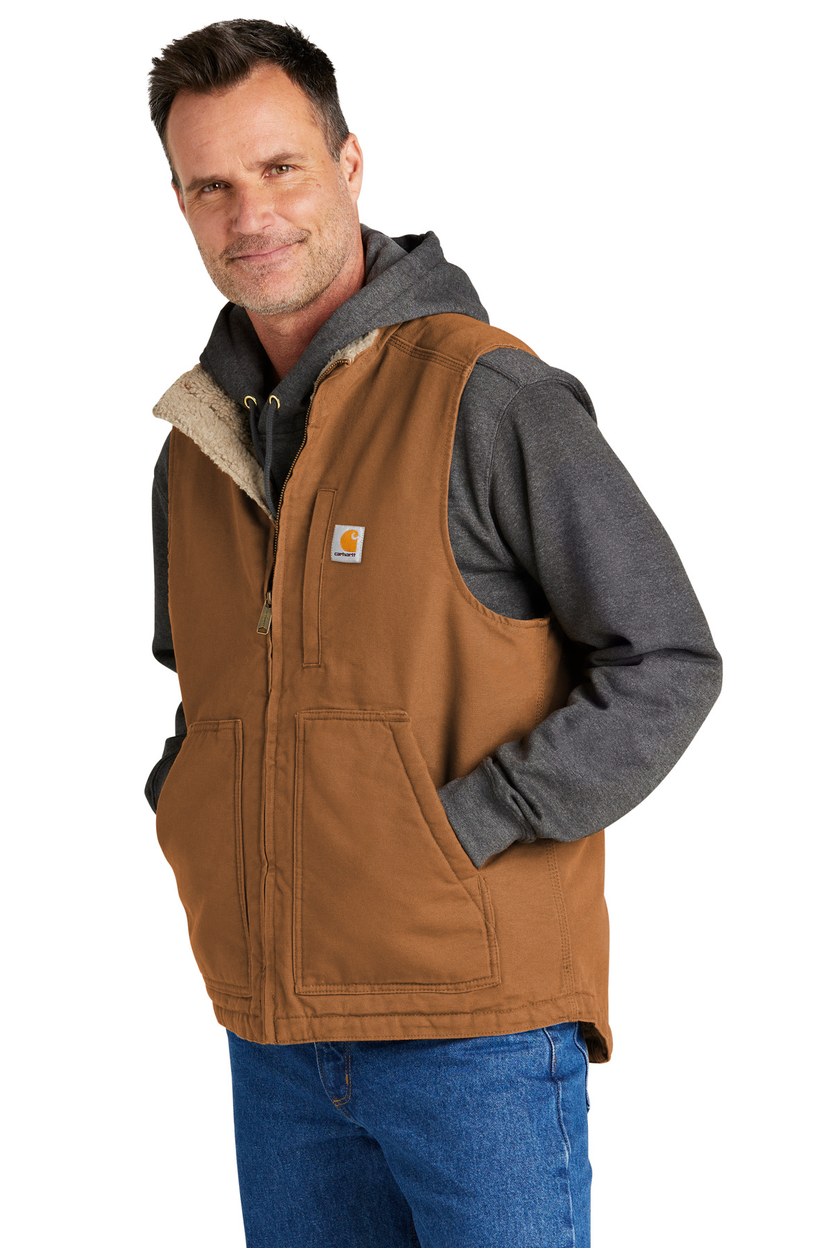 Carhartt Sherpa-Lined Mock Neck Vest CT104277