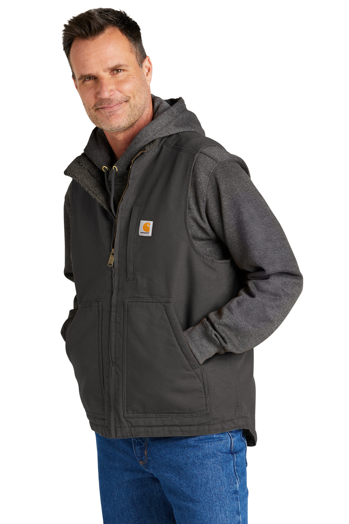 Carhartt Sherpa-Lined Mock Neck Vest CT104277