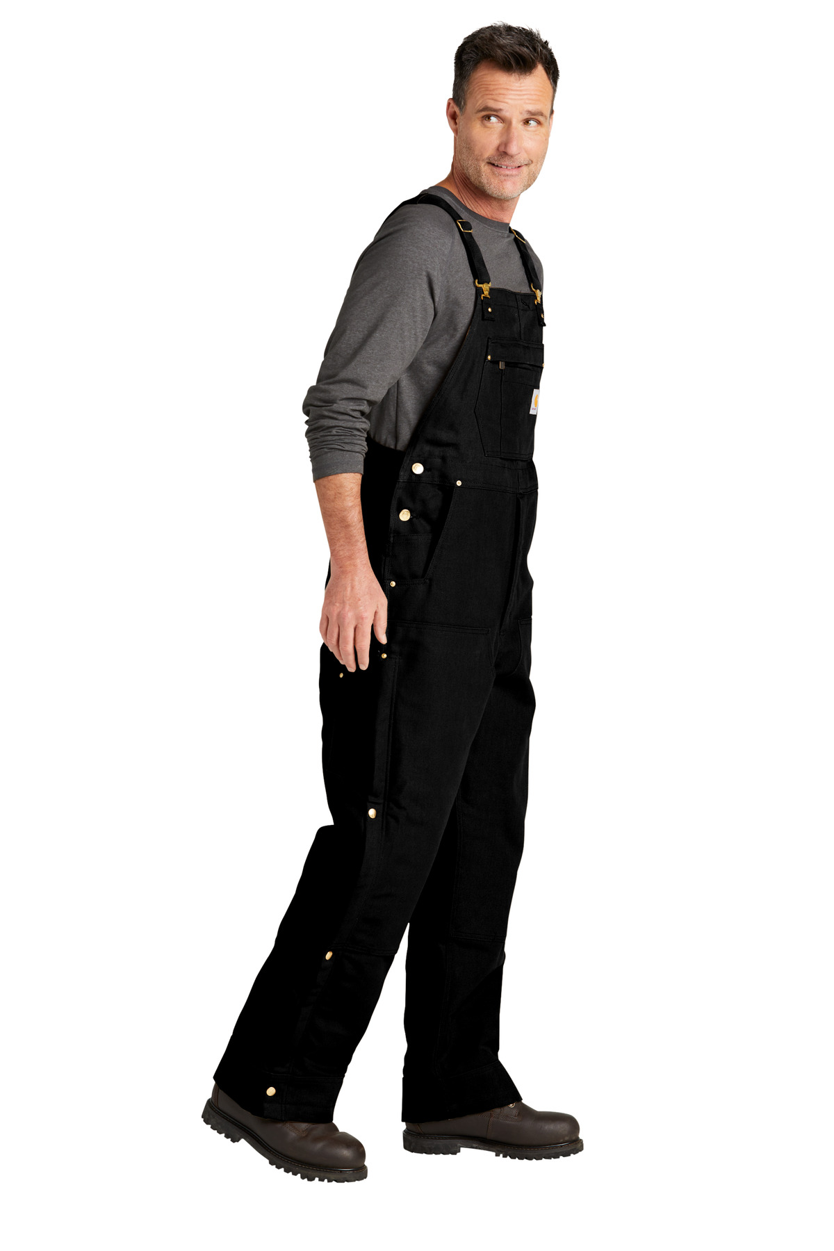 Carhartt Firm Duck Insulated Bib Overalls CT104393
