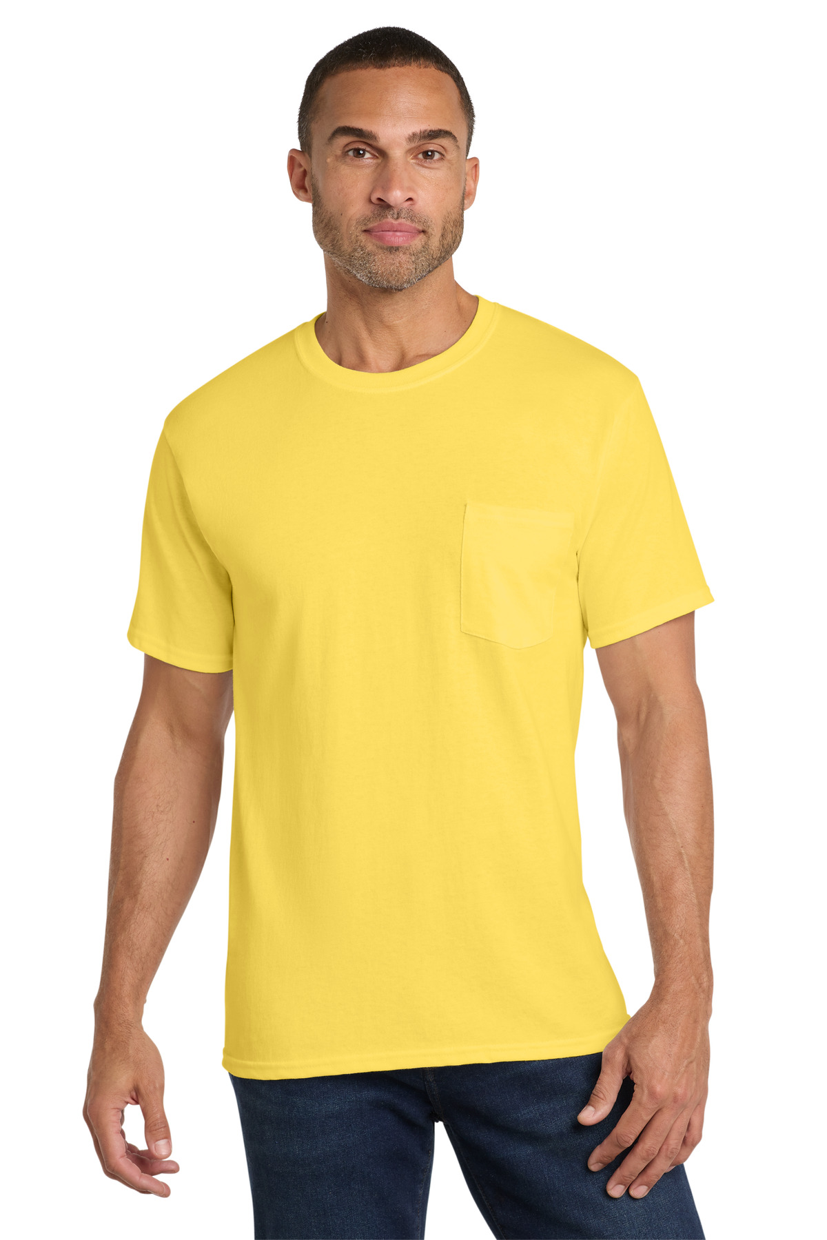 Port & Co PC54P swatch in Yellow