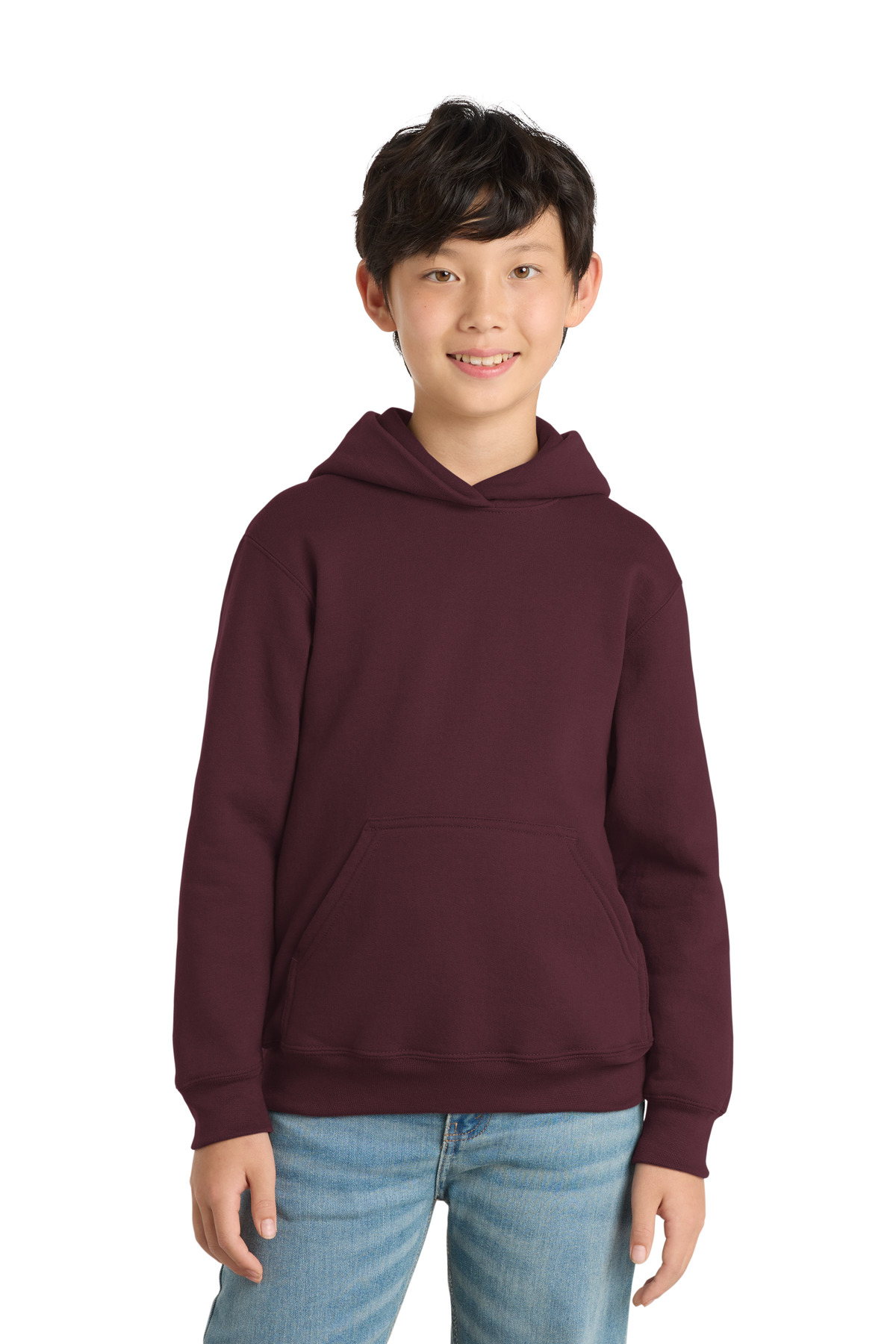 Port & Co PC90YH swatch in Maroon