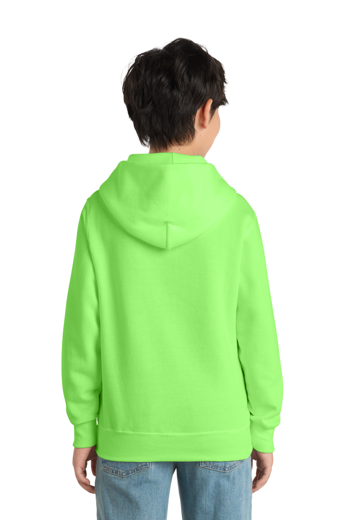 Port & Co Youth Core Fleece Pullover Hooded Sweatshirt. PC90YH