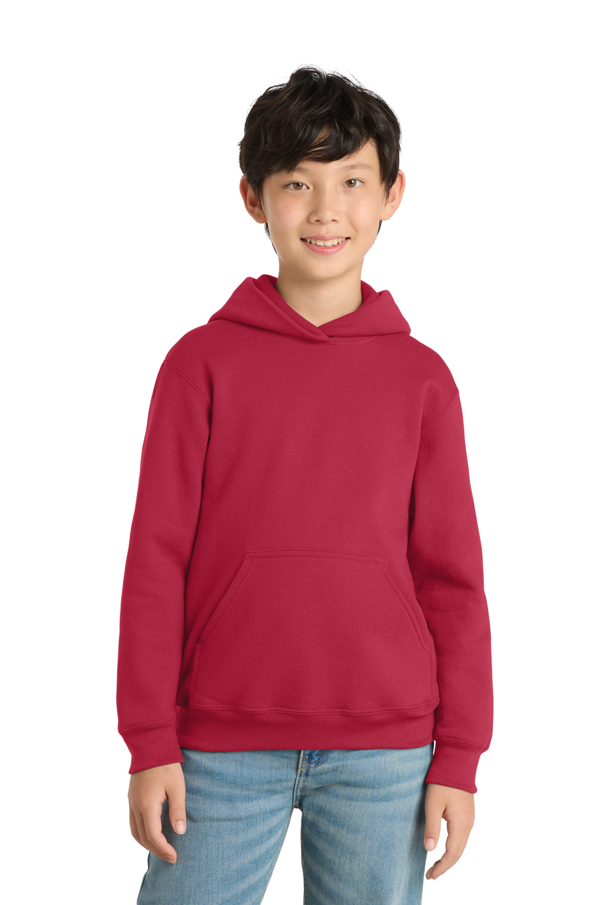 Port & Co PC90YH swatch in Red