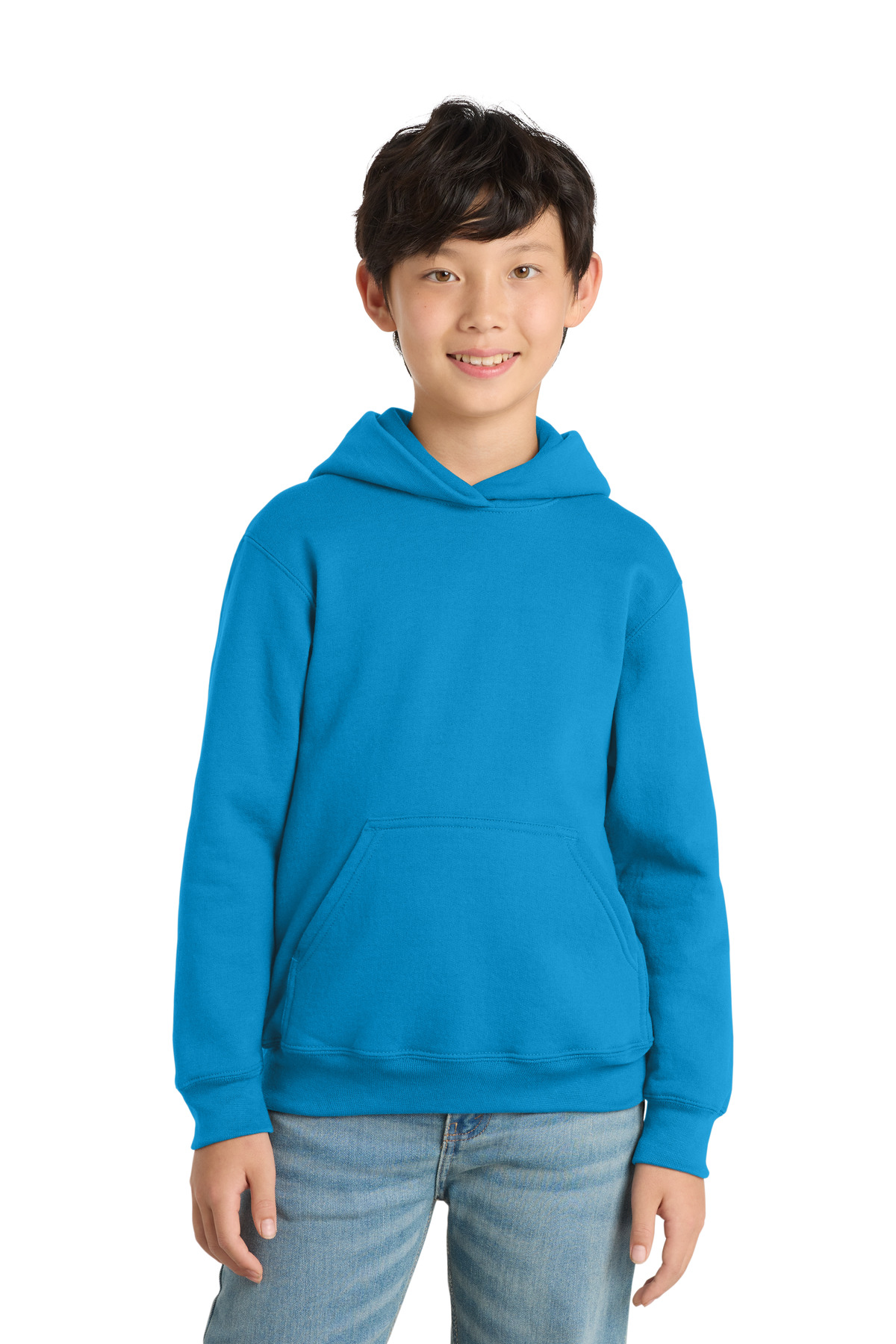 Port & Co ™ Youth Core Fleece Pullover Hooded Sweatshirt. PC90YH