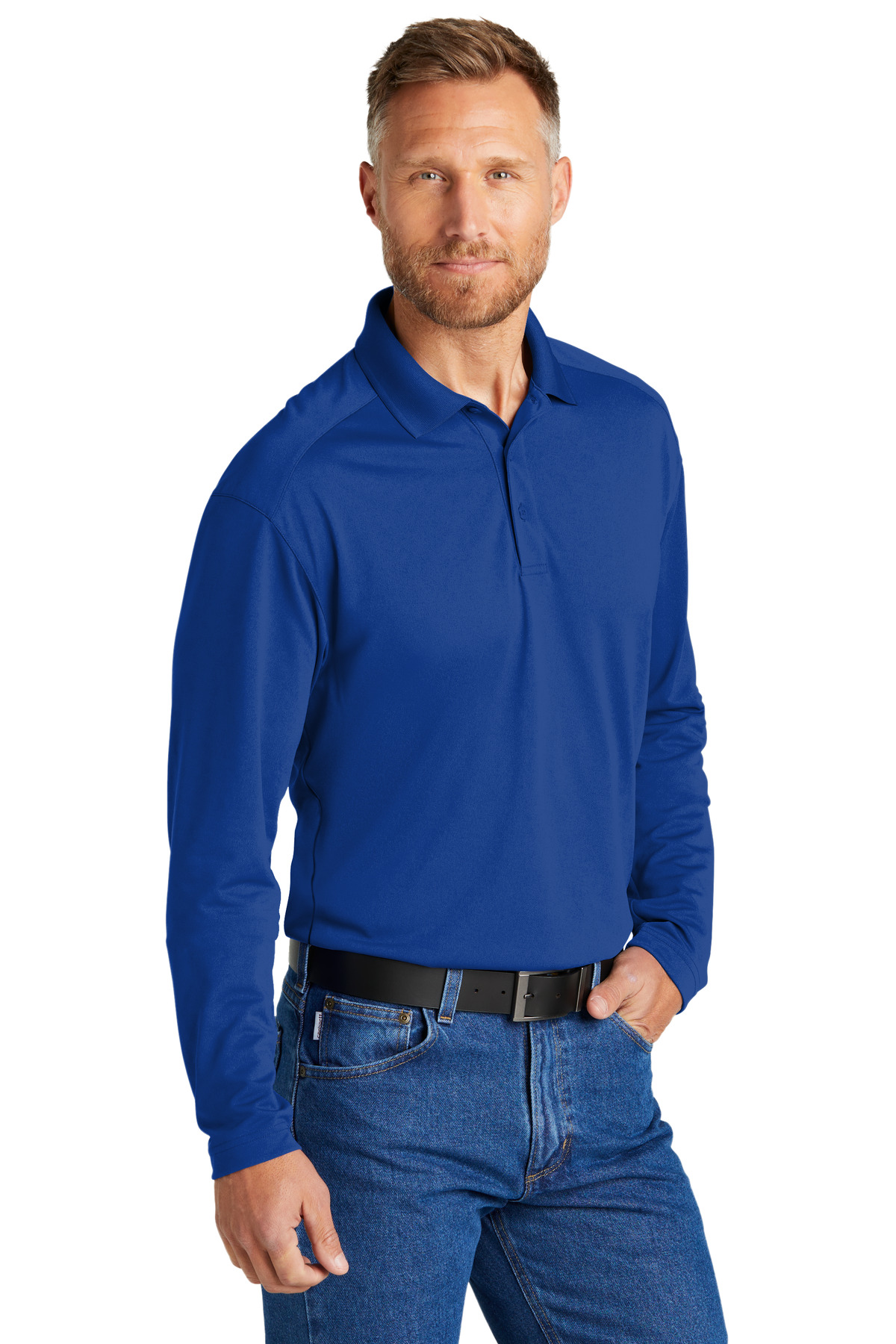 CornerStone Select Lightweight Snag-Proof Long Sleeve Polo CS418LS
